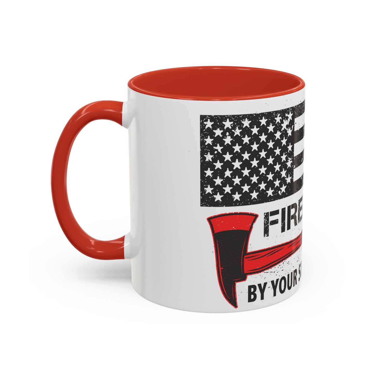Firefighter Pride Coffee Mug – By Your Side in Every Call