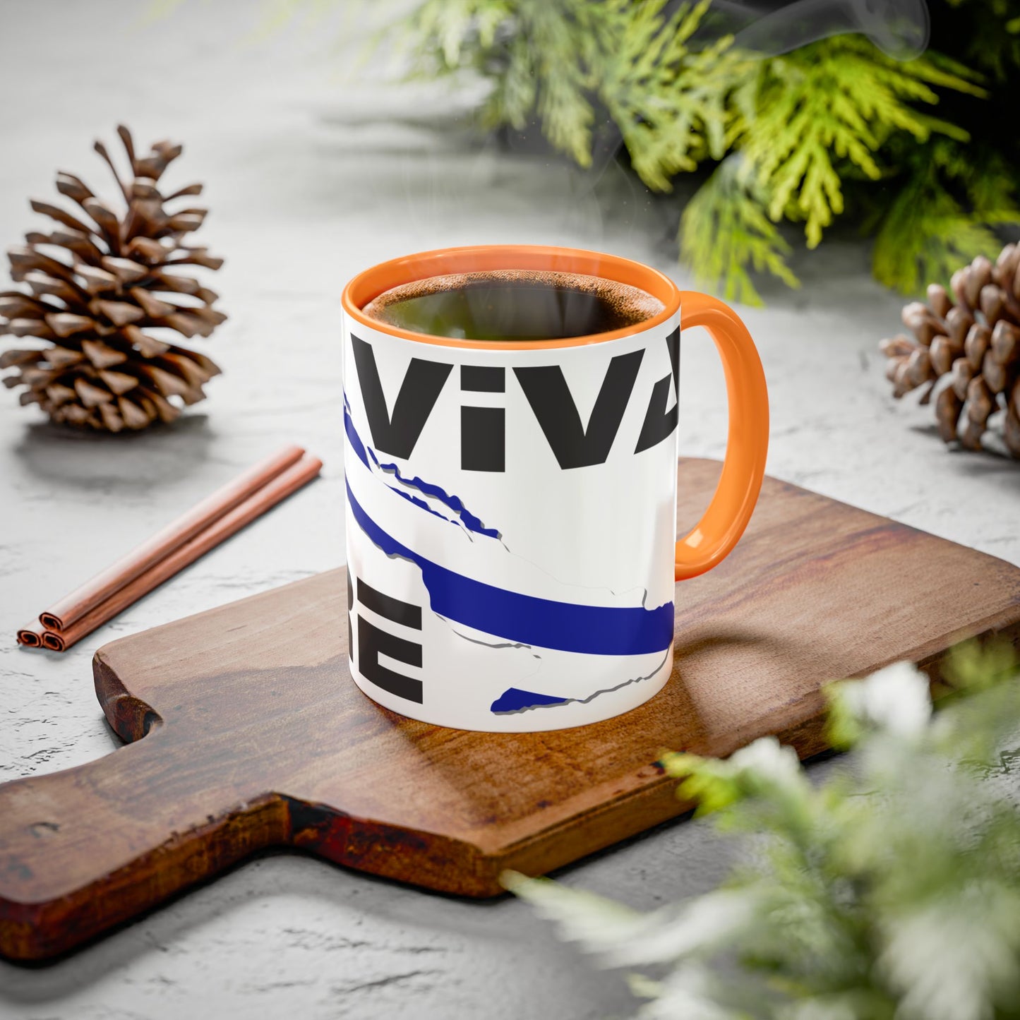 Viva Cuba Libre Patriótica Taza