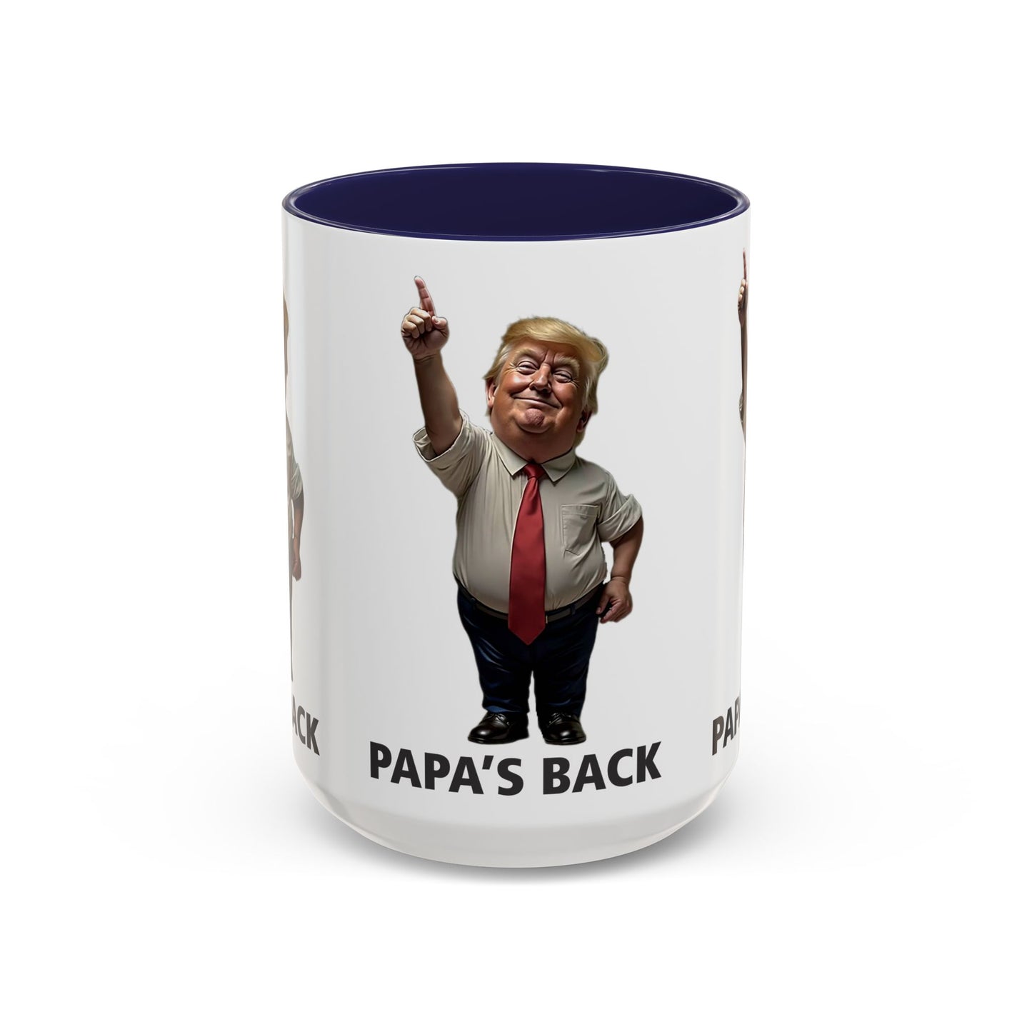Papa's Back Patriotic Coffee Mug