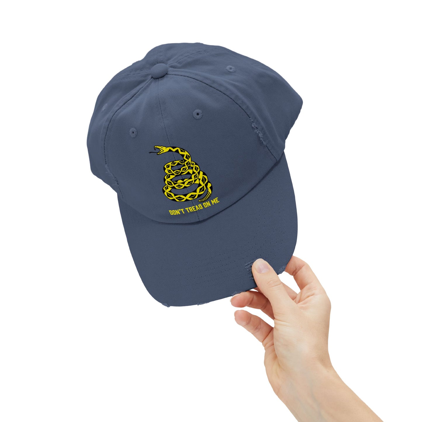 Don't Tread on Me Patriotic Printed Hat