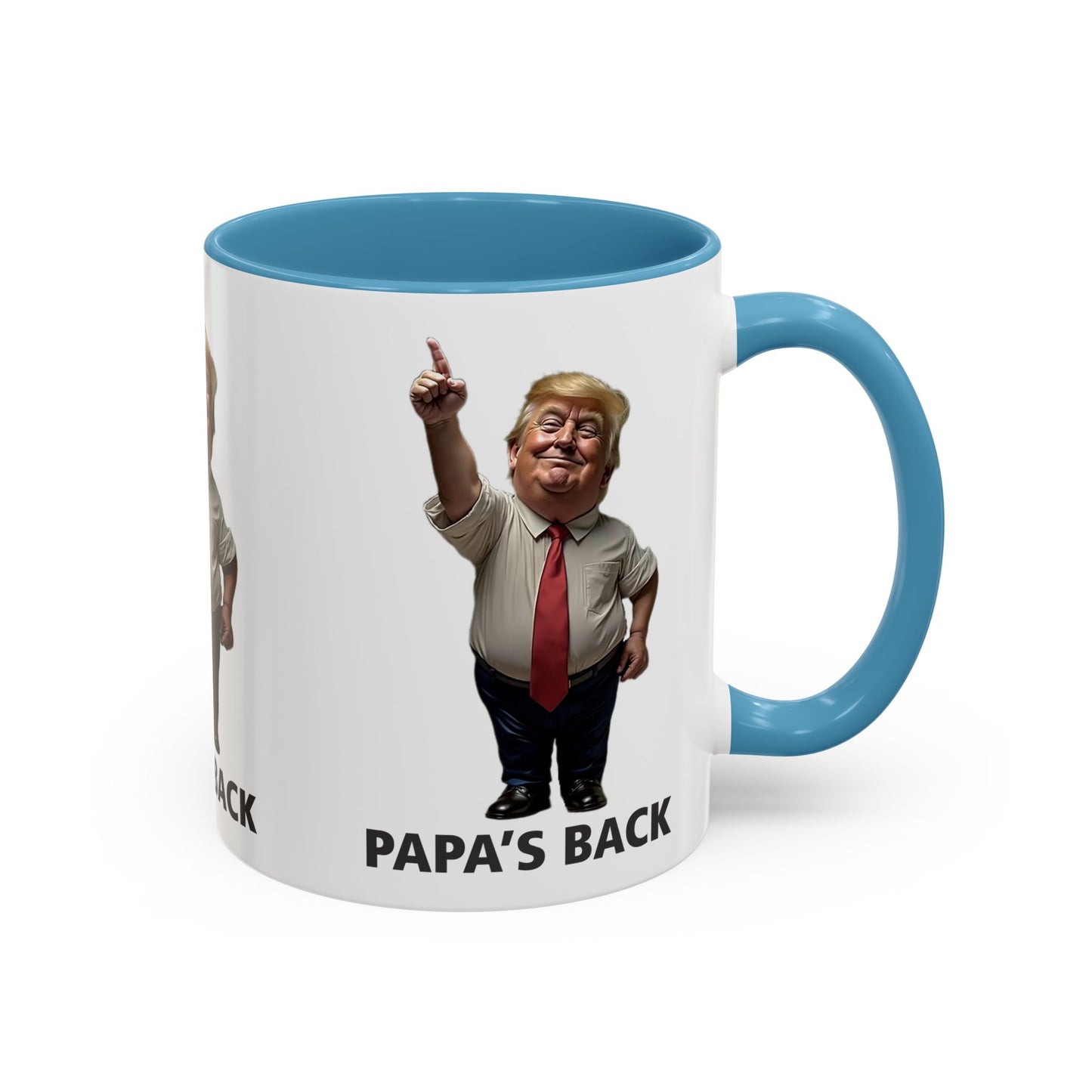 Papa's Back Patriotic Coffee Mug