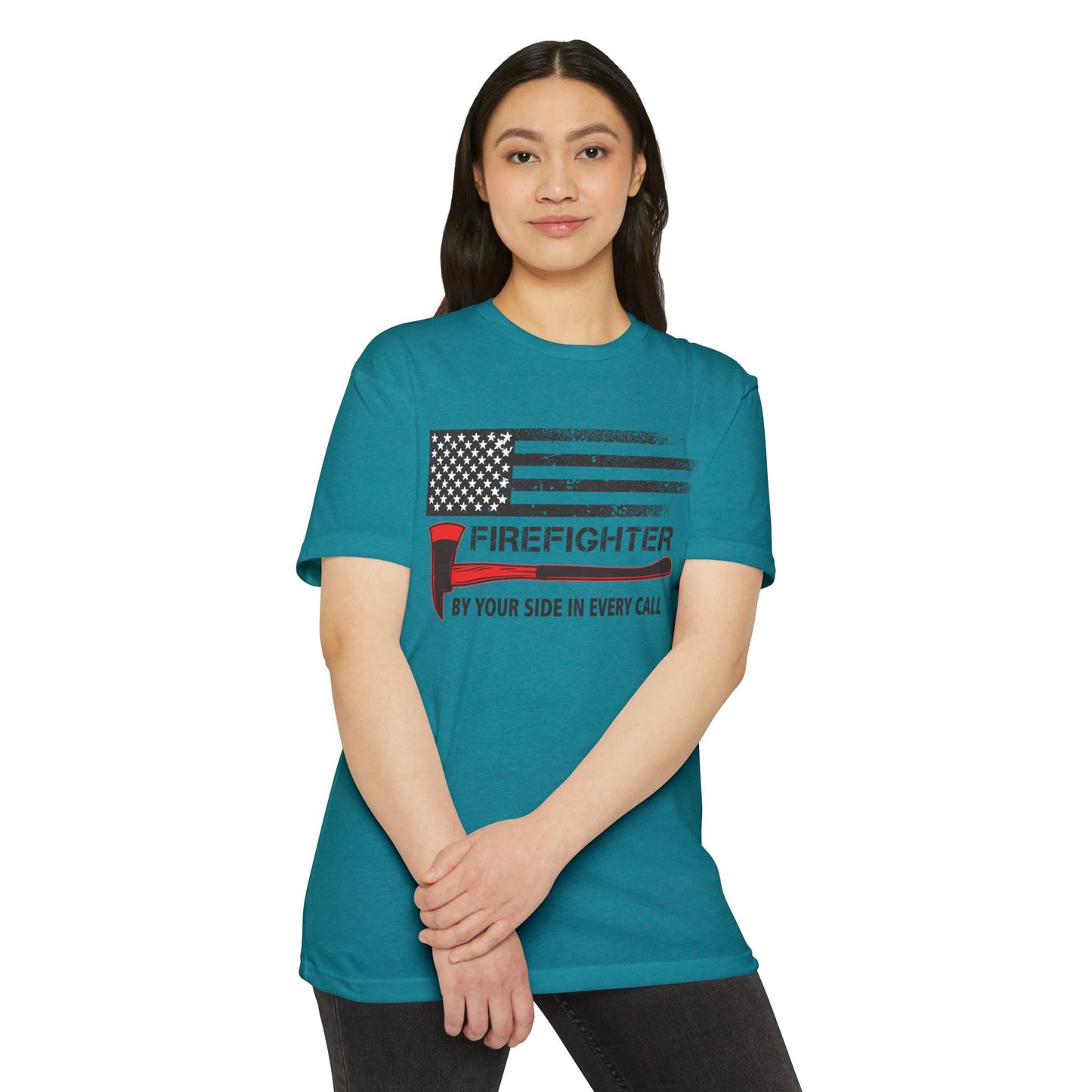 Firefighter Pride T-Shirt – By Your Side in Every Call