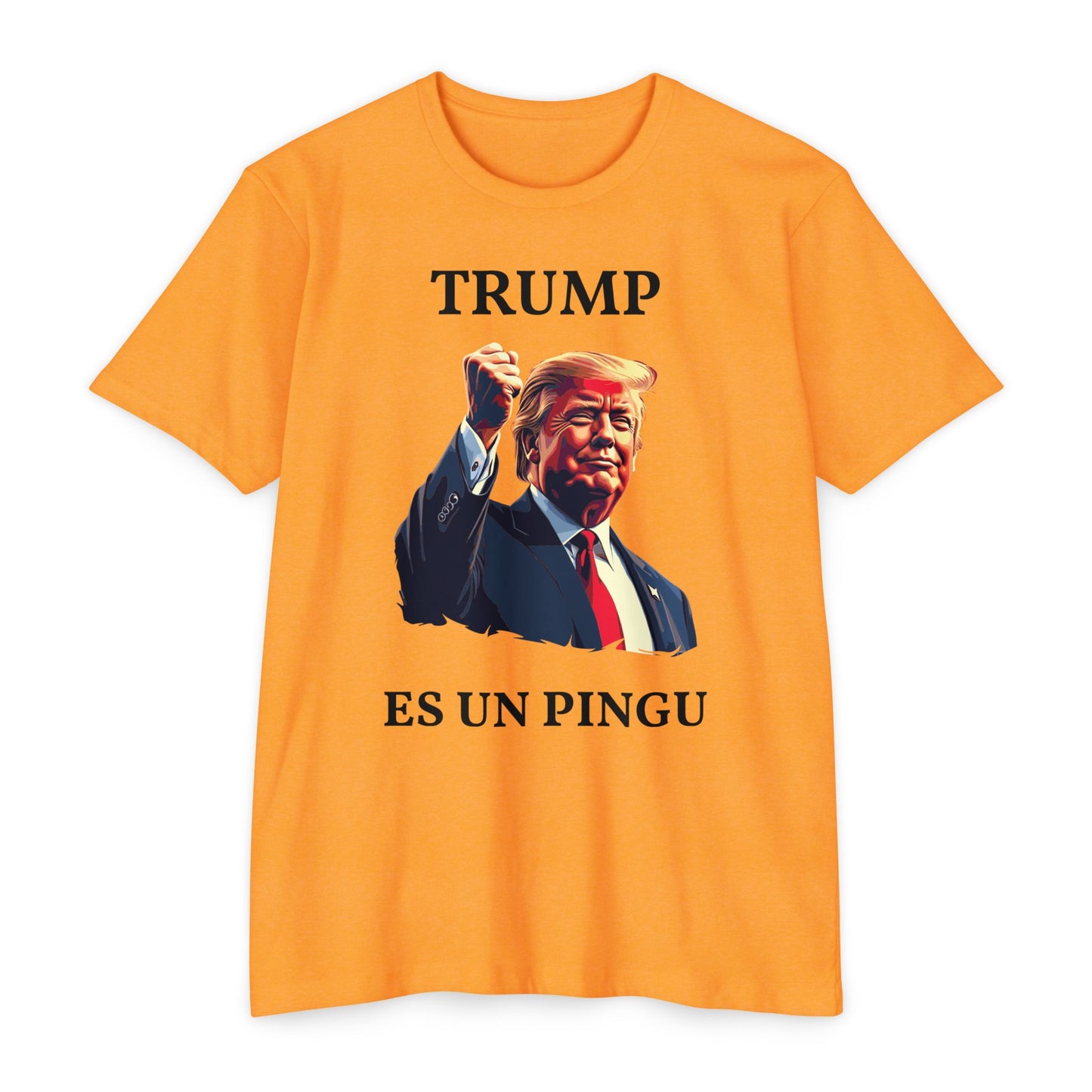 Trump es un Pingú Patriótica Camiseta