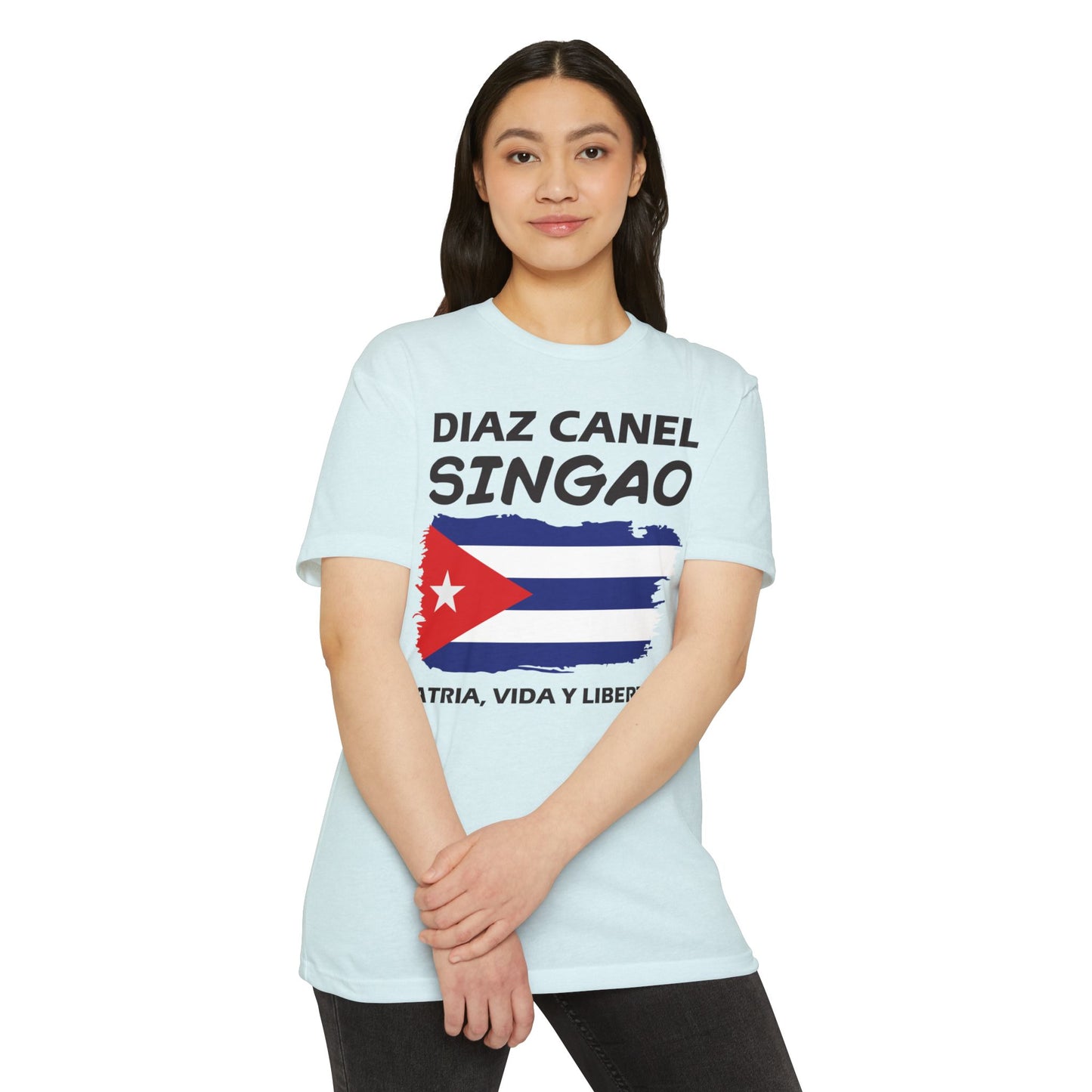 Díaz-Canel Singao Patriótica Camiseta