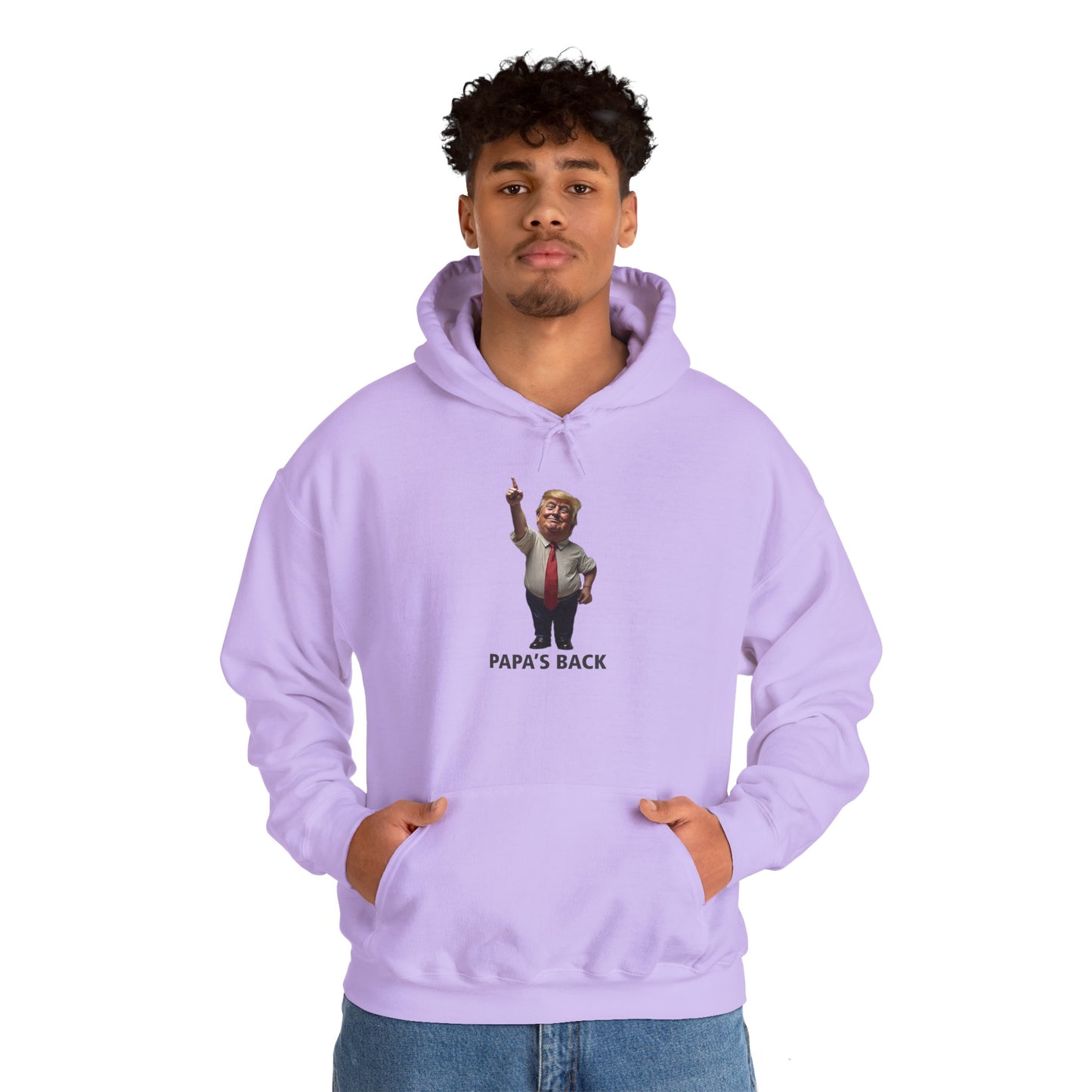 Papa's Back Patriotic Hoodie