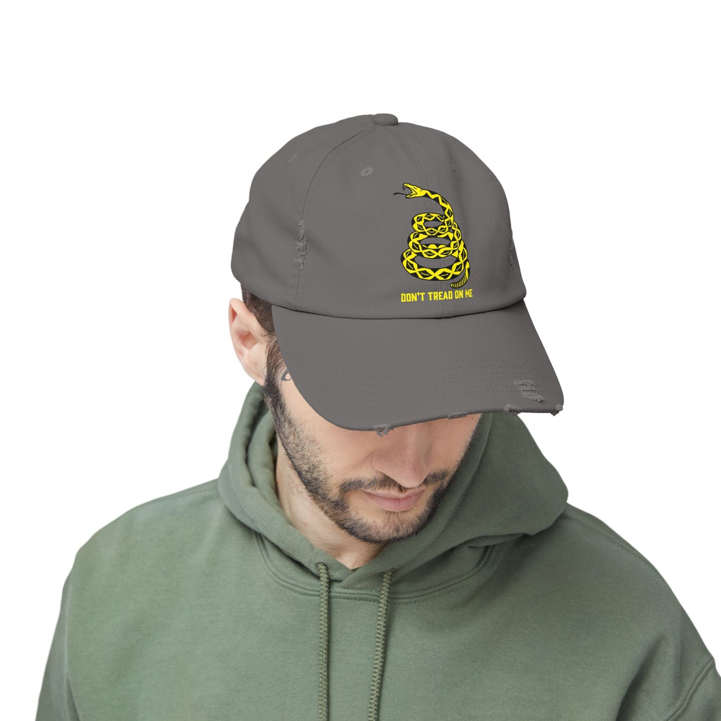 Don't Tread on Me Patriotic Printed Hat