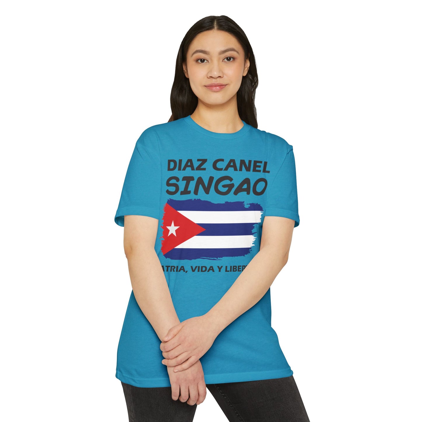 Díaz-Canel Singao Patriótica Camiseta