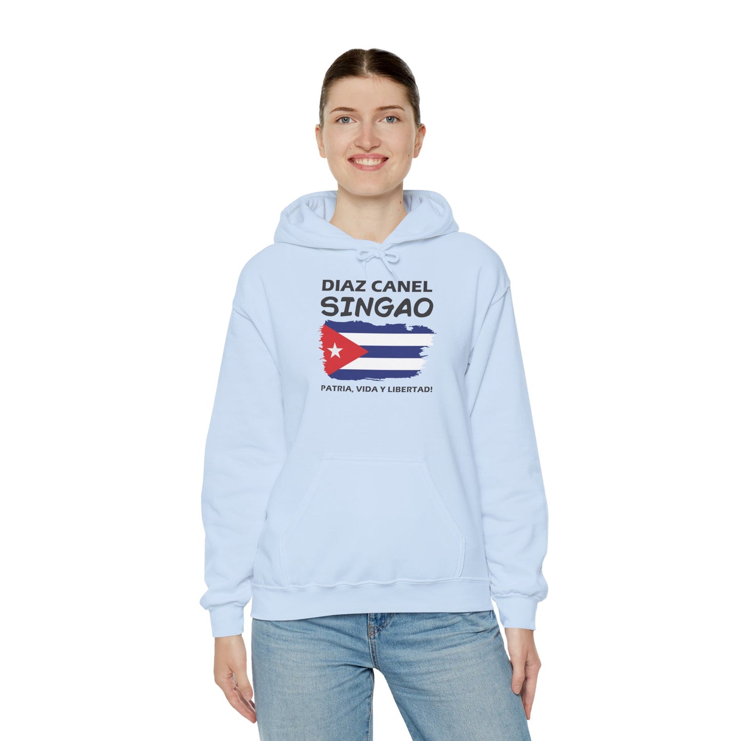 Díaz Canel Singao Patriótico Hoodie