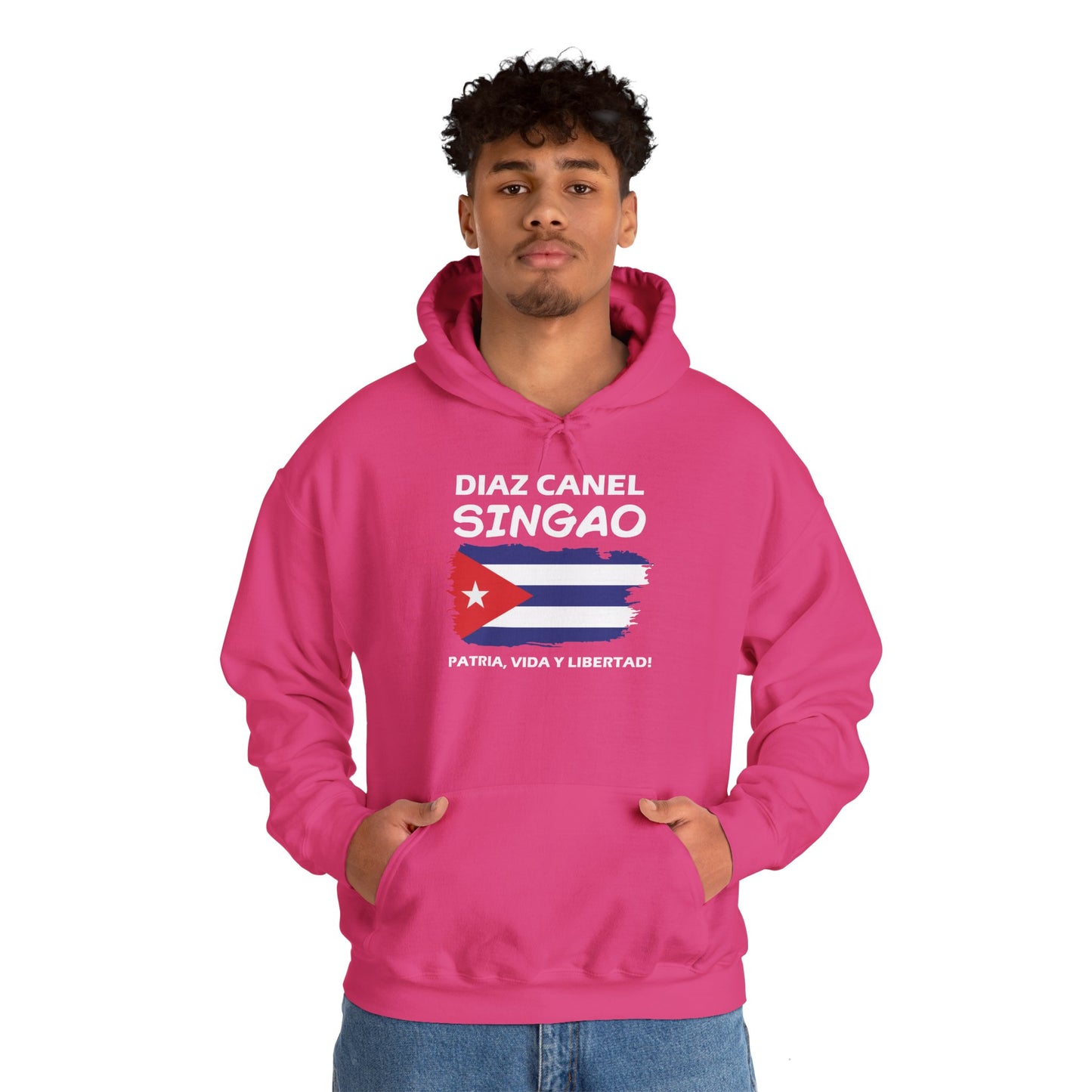 Díaz Canel Singao Patriótico Hoodie