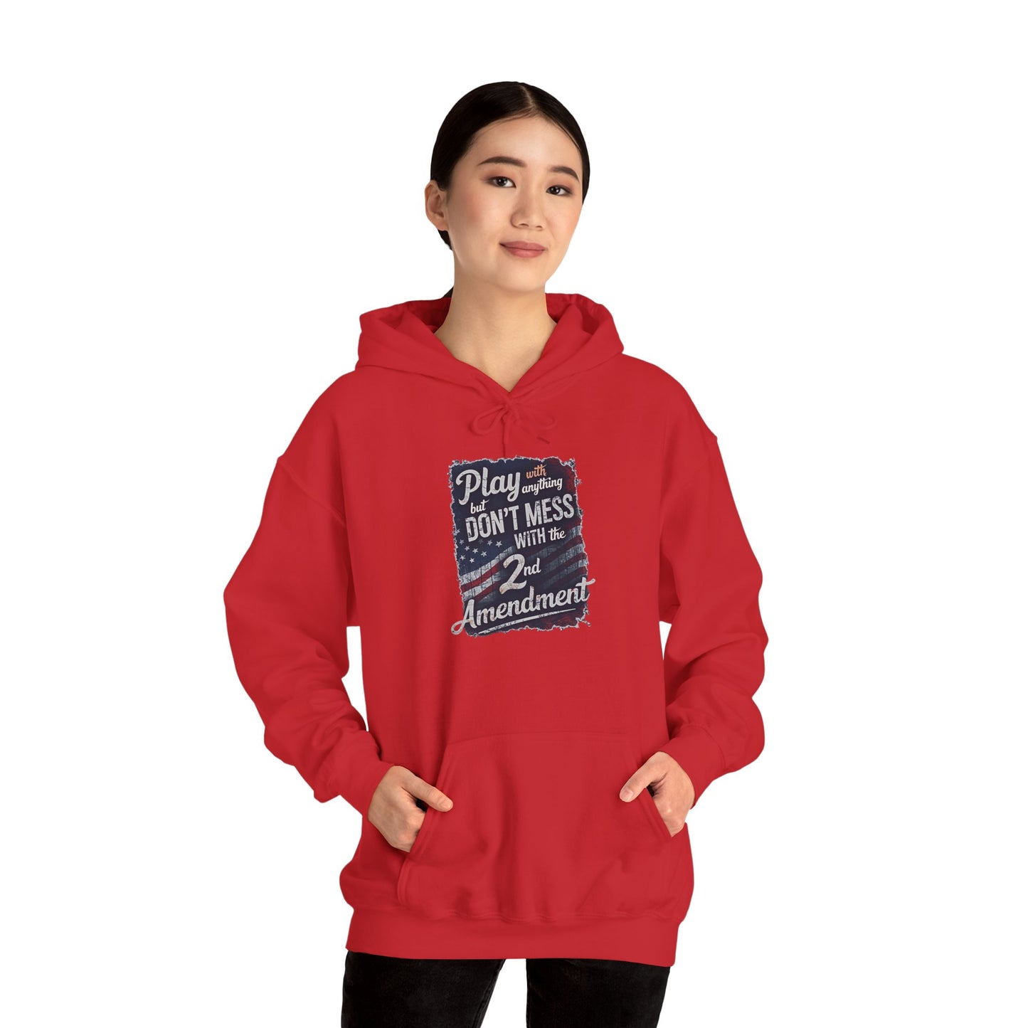 Don't Mess with the 2nd Amendment Patriotic Hoodie