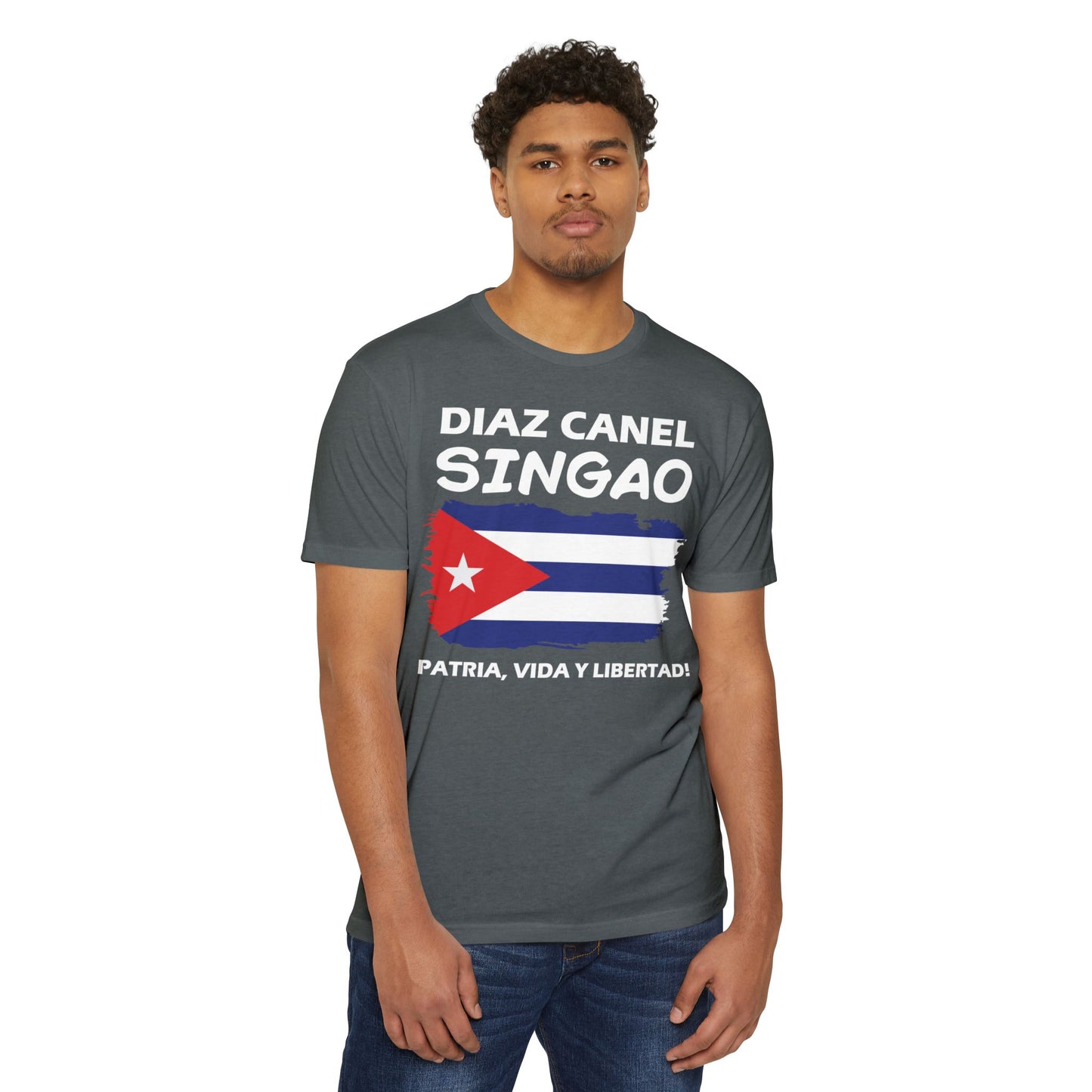 Díaz-Canel Singao Patriótica Camiseta