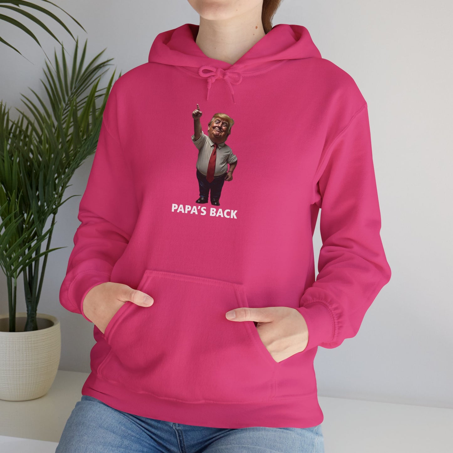 Papa's Back Patriotic Hoodie
