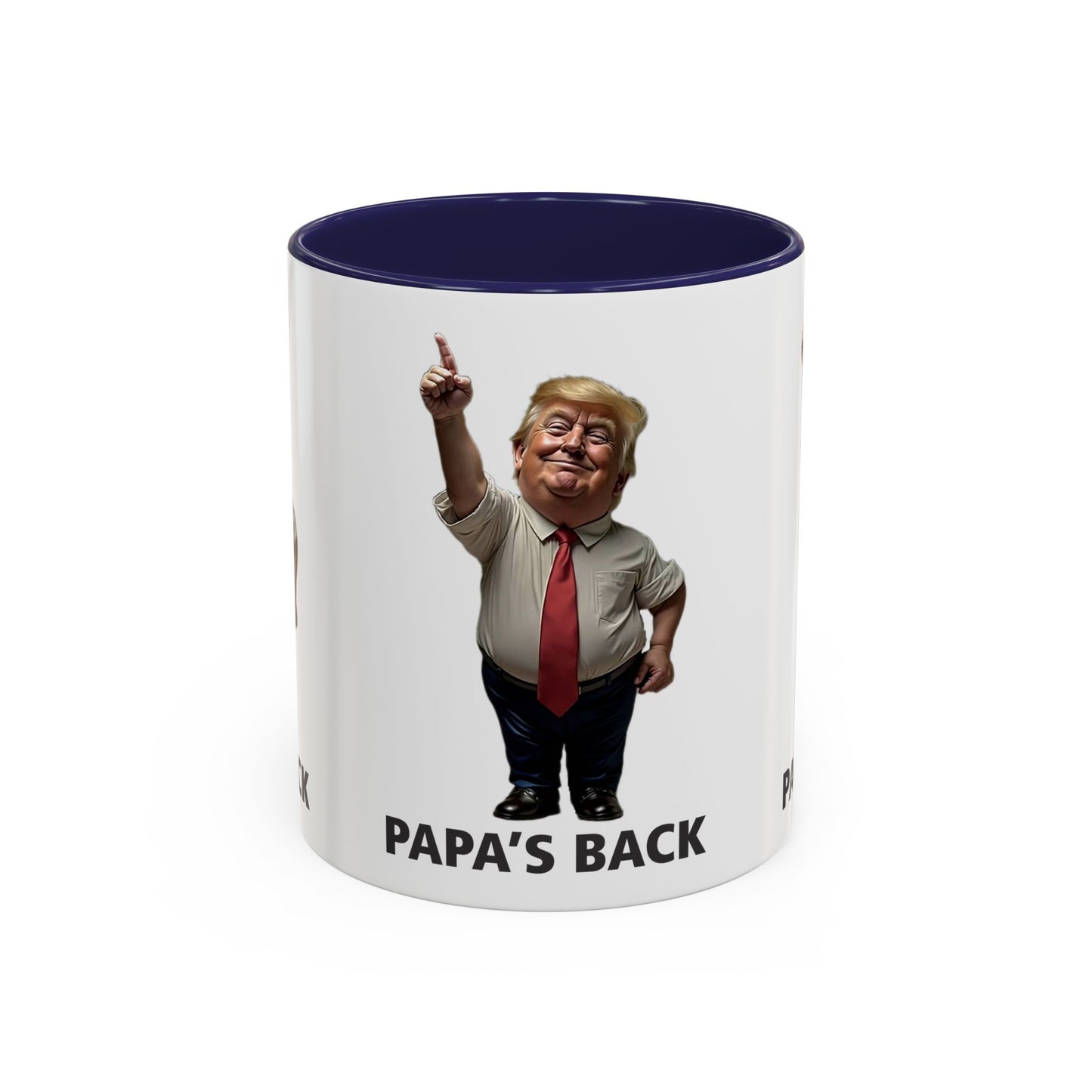 Papa's Back Patriotic Coffee Mug