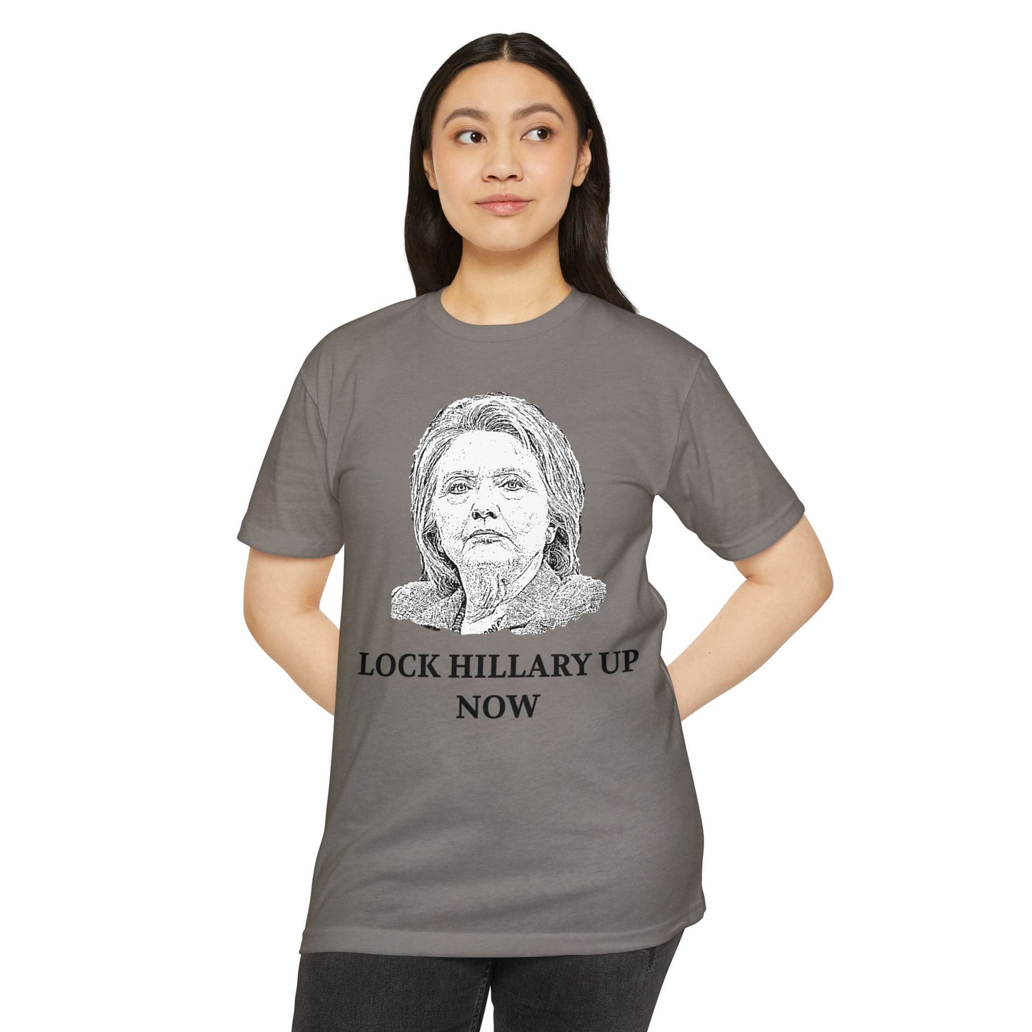 Lock Hillary Up Now Patriotic T-Shirt