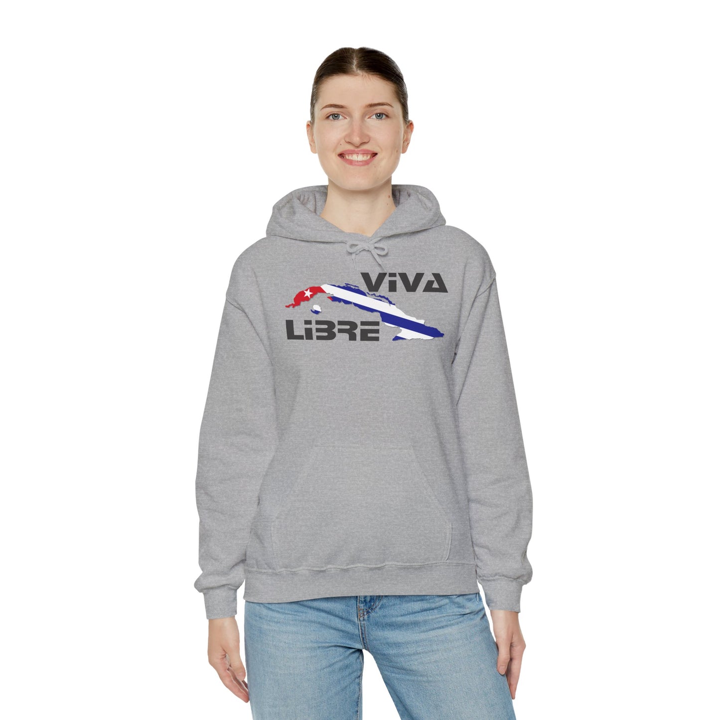 Viva Cuba Libre Patriótico Hoodie