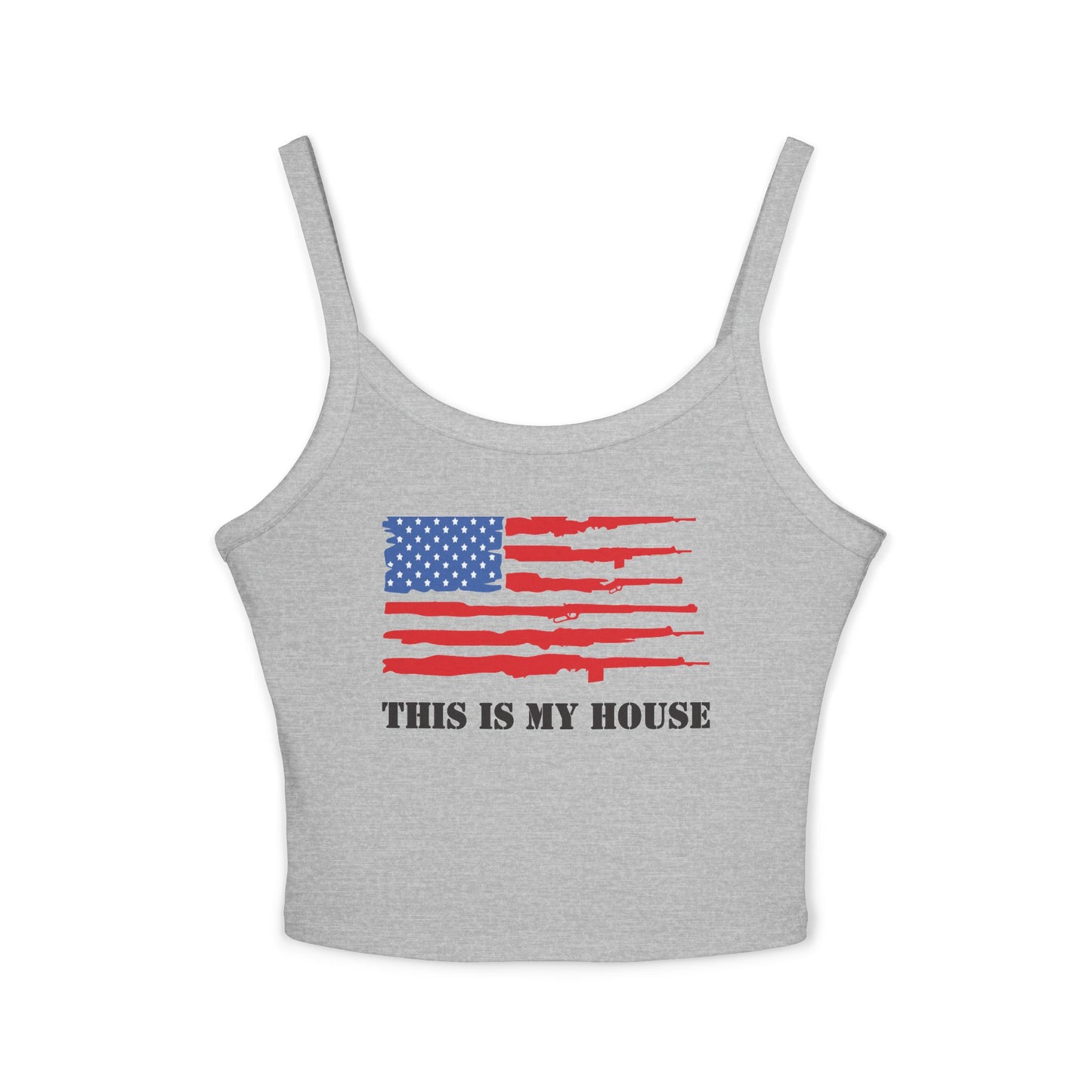This Is My House Patriotic Tank Top