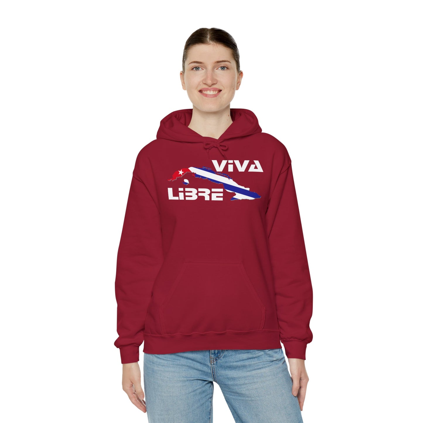 Viva Cuba Libre Patriótico Hoodie