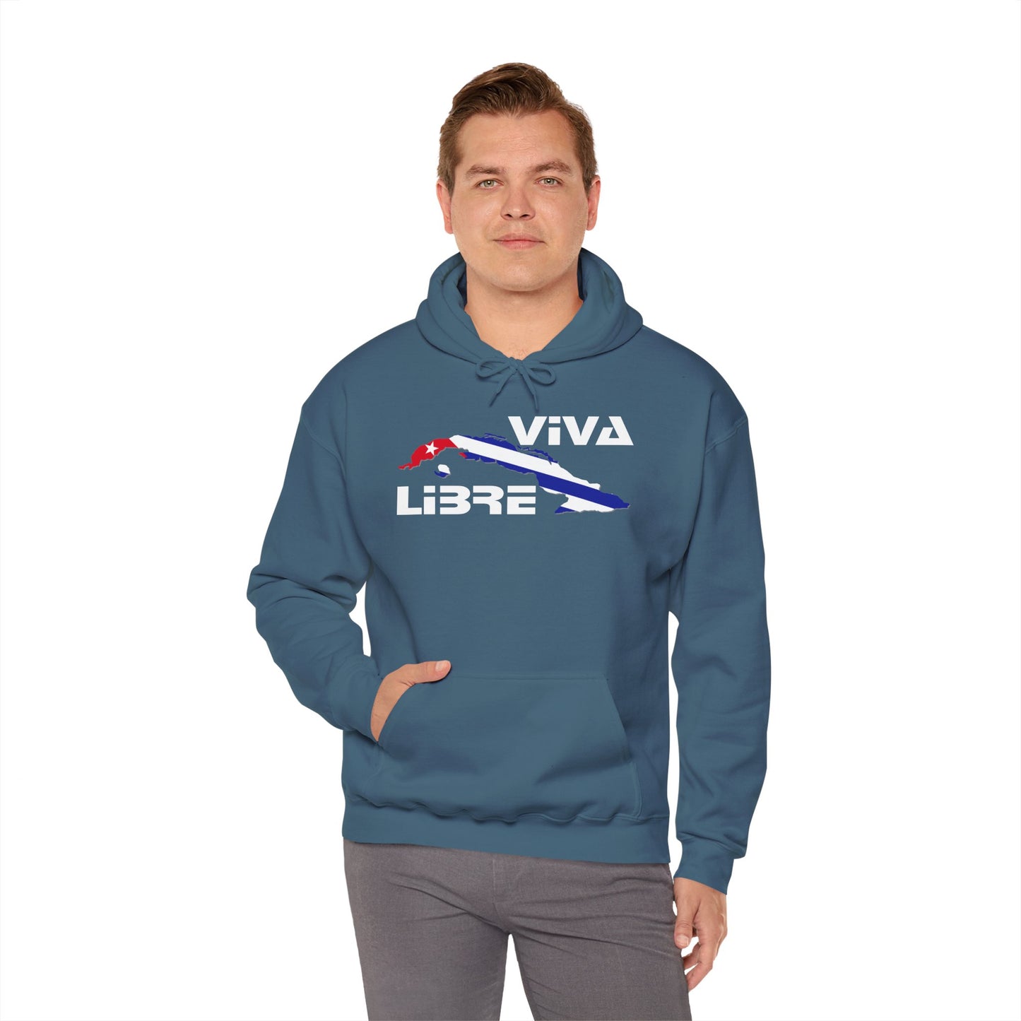 Viva Cuba Libre Patriótico Hoodie