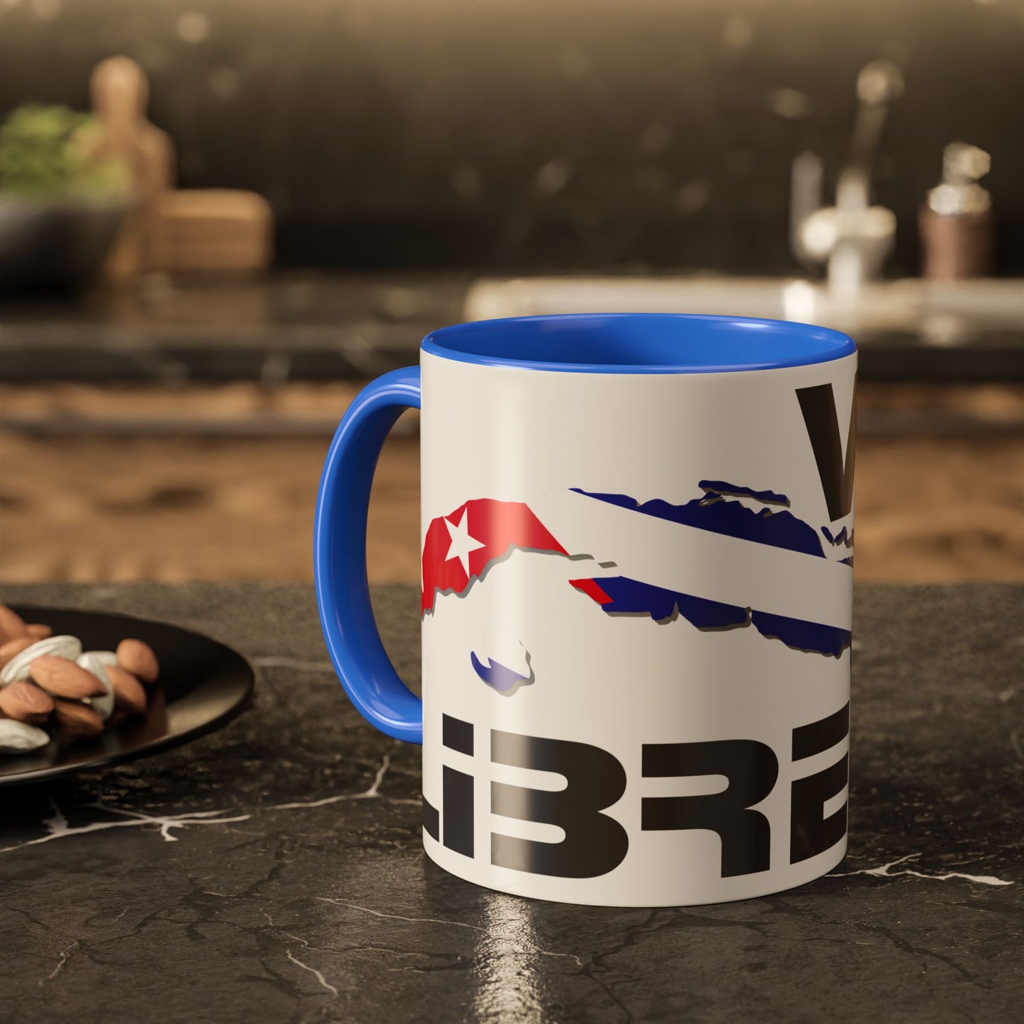 Viva Cuba Libre Patriótica Taza