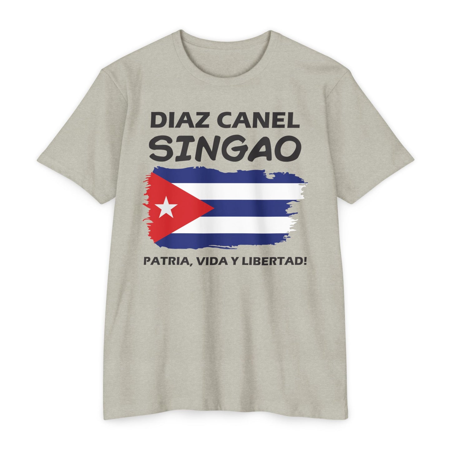 Díaz-Canel Singao Patriótica Camiseta