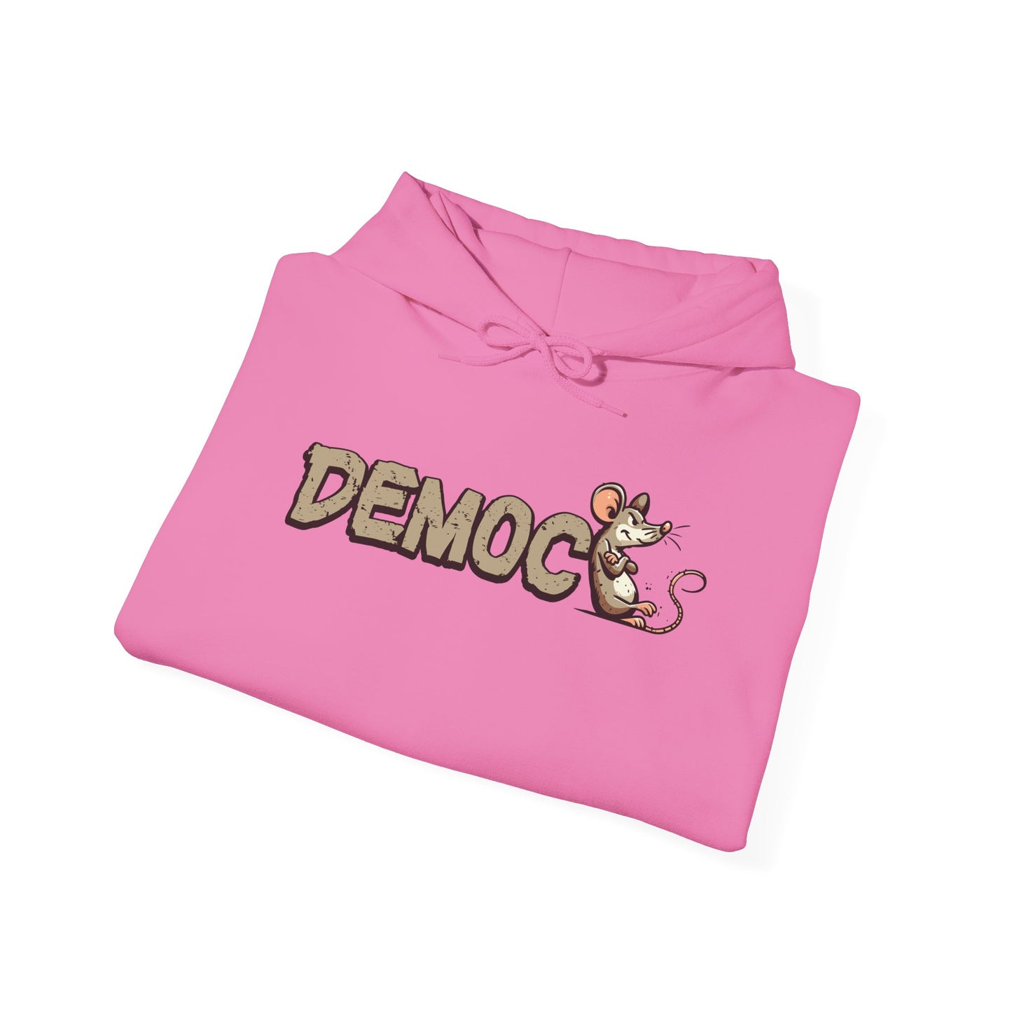Democ-Rat Funny Political Hoodie