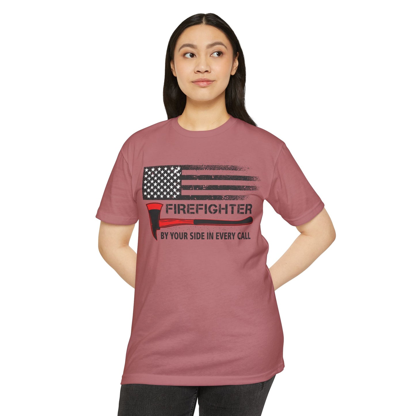 Firefighter Pride T-Shirt – By Your Side in Every Call