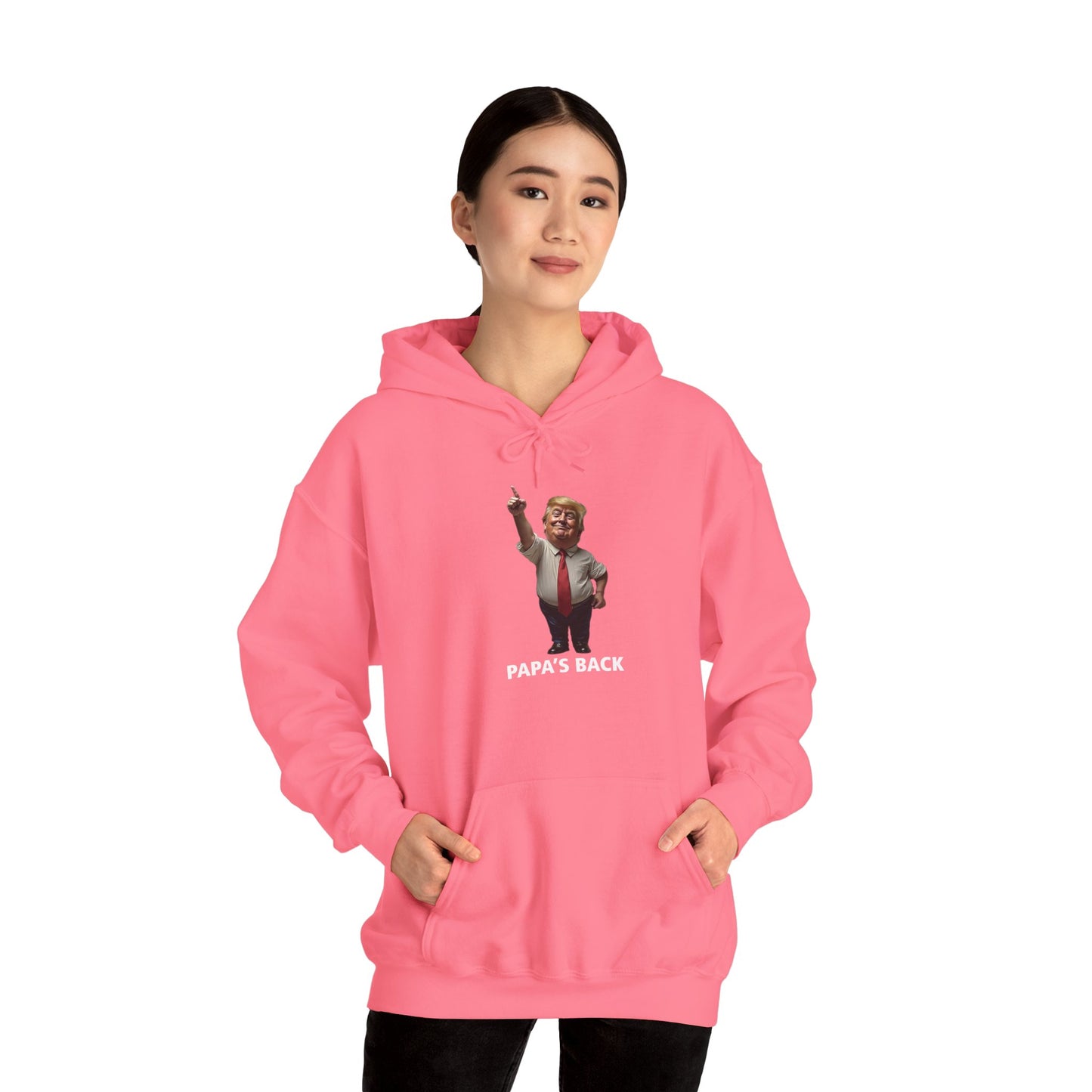 Papa's Back Patriotic Hoodie