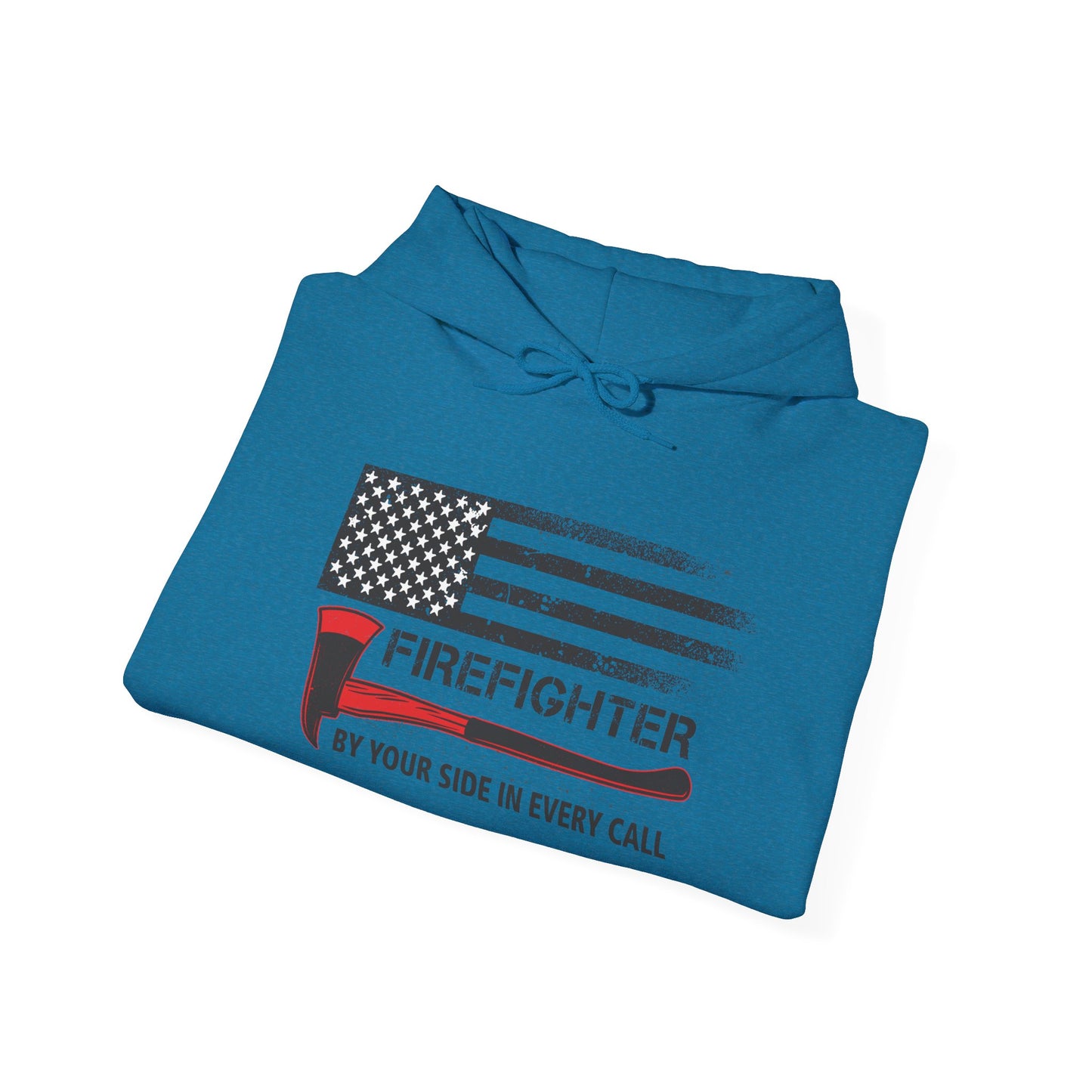 Firefighter Pride Hoodie – By Your Side in Every Call