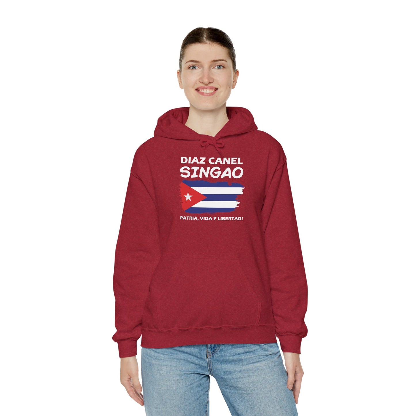 Díaz Canel Singao Patriótico Hoodie