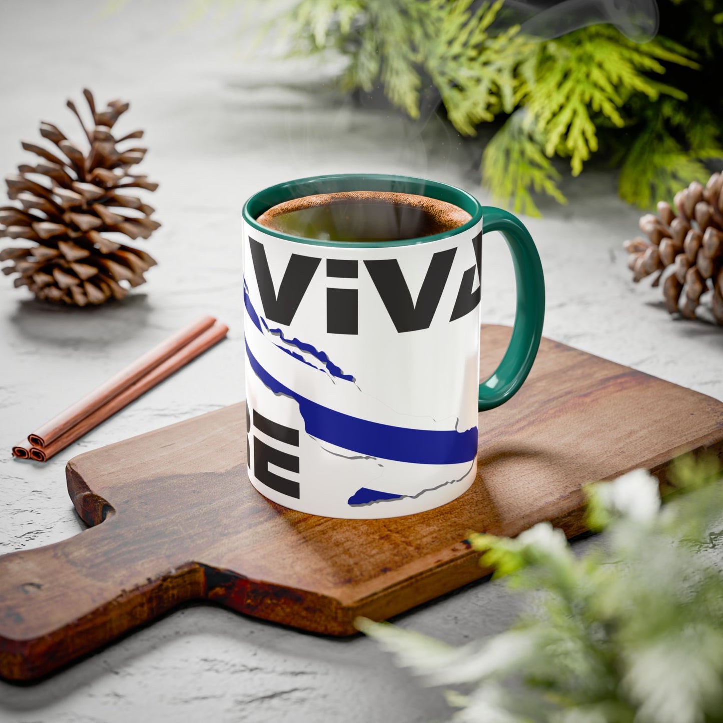 Viva Cuba Libre Patriótica Taza