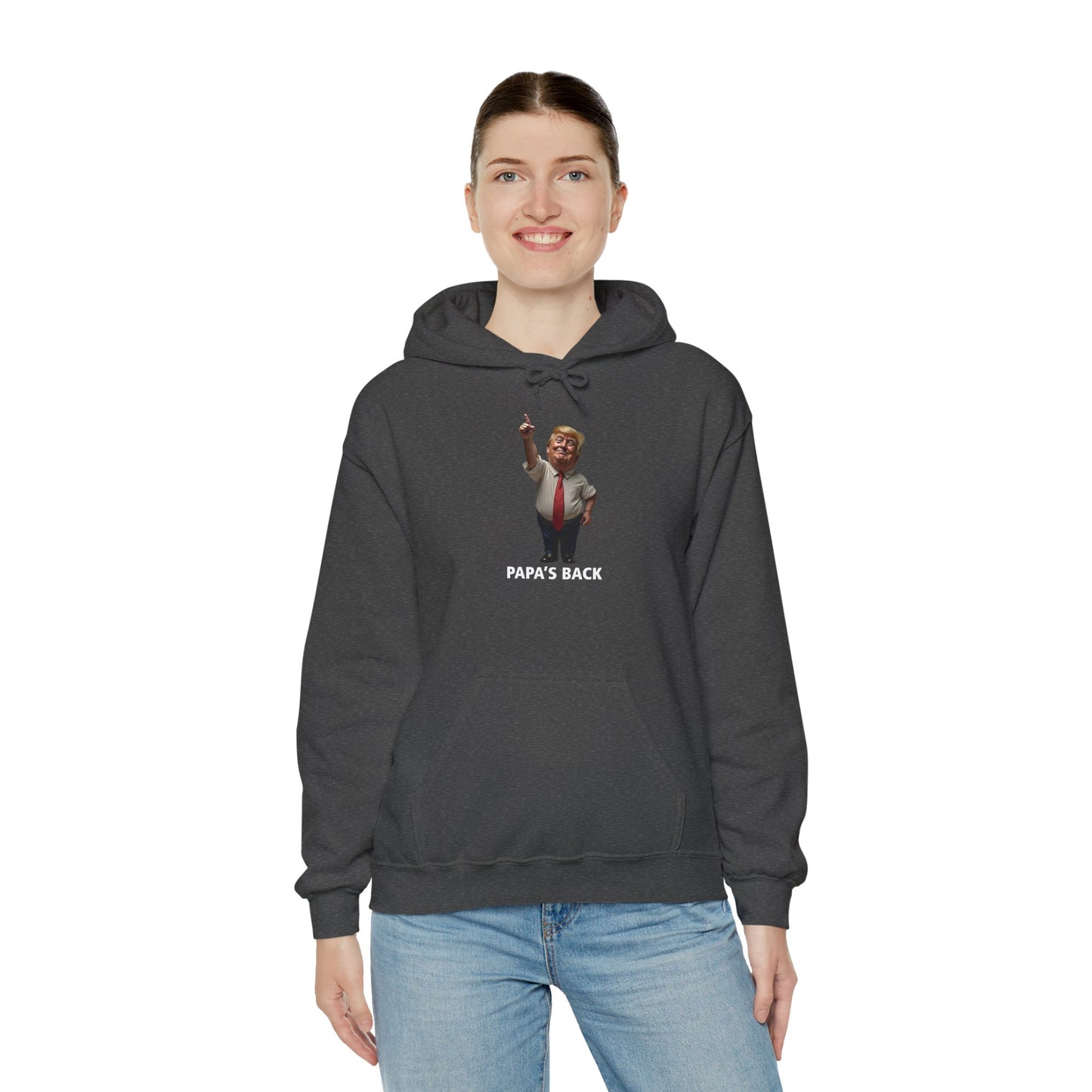 Papa's Back Patriotic Hoodie