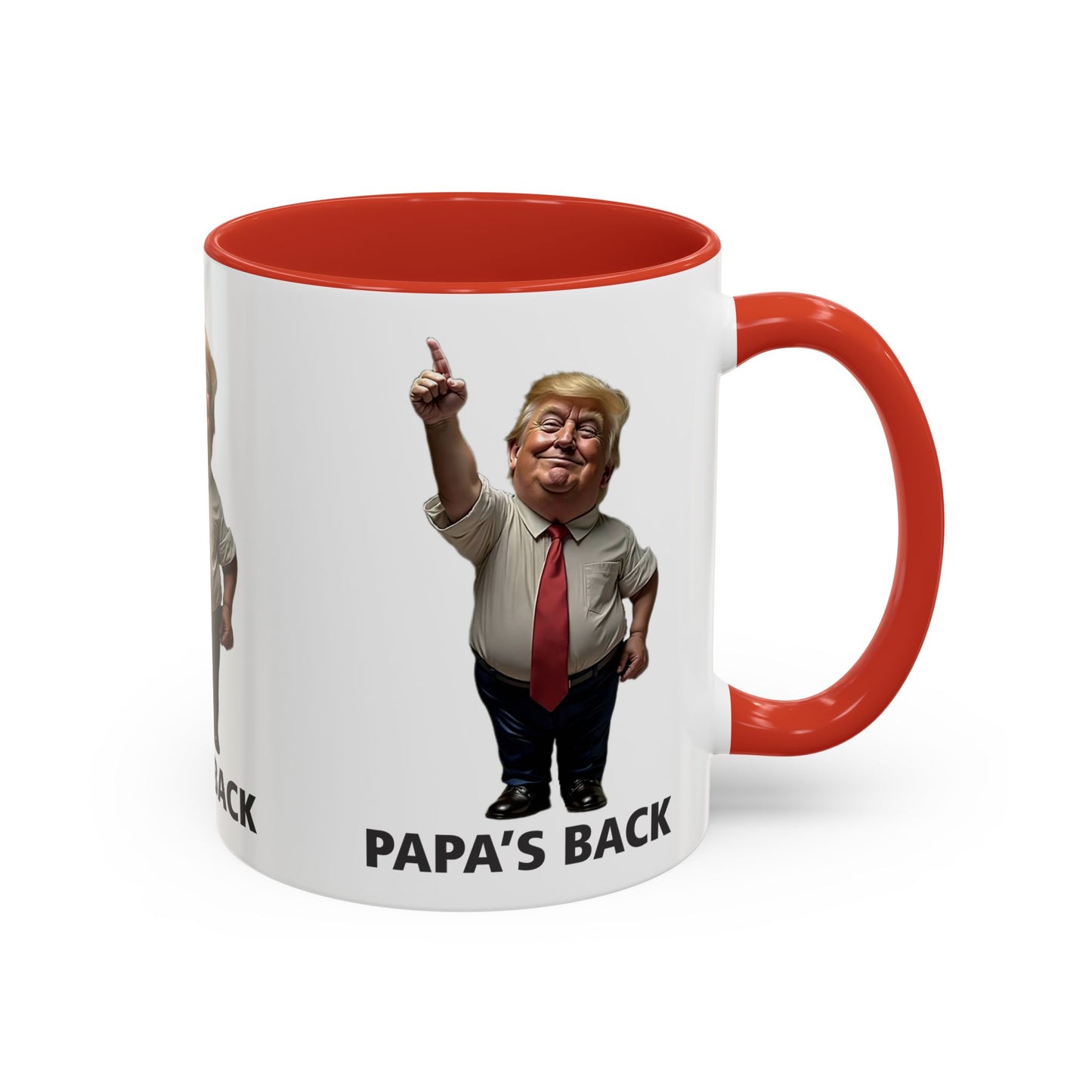 Papa's Back Patriotic Coffee Mug