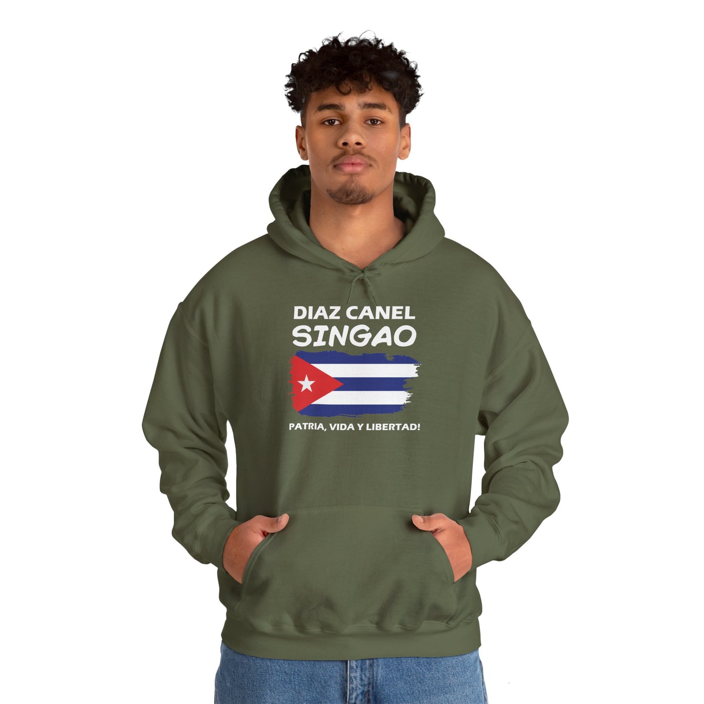 Díaz Canel Singao Patriótico Hoodie