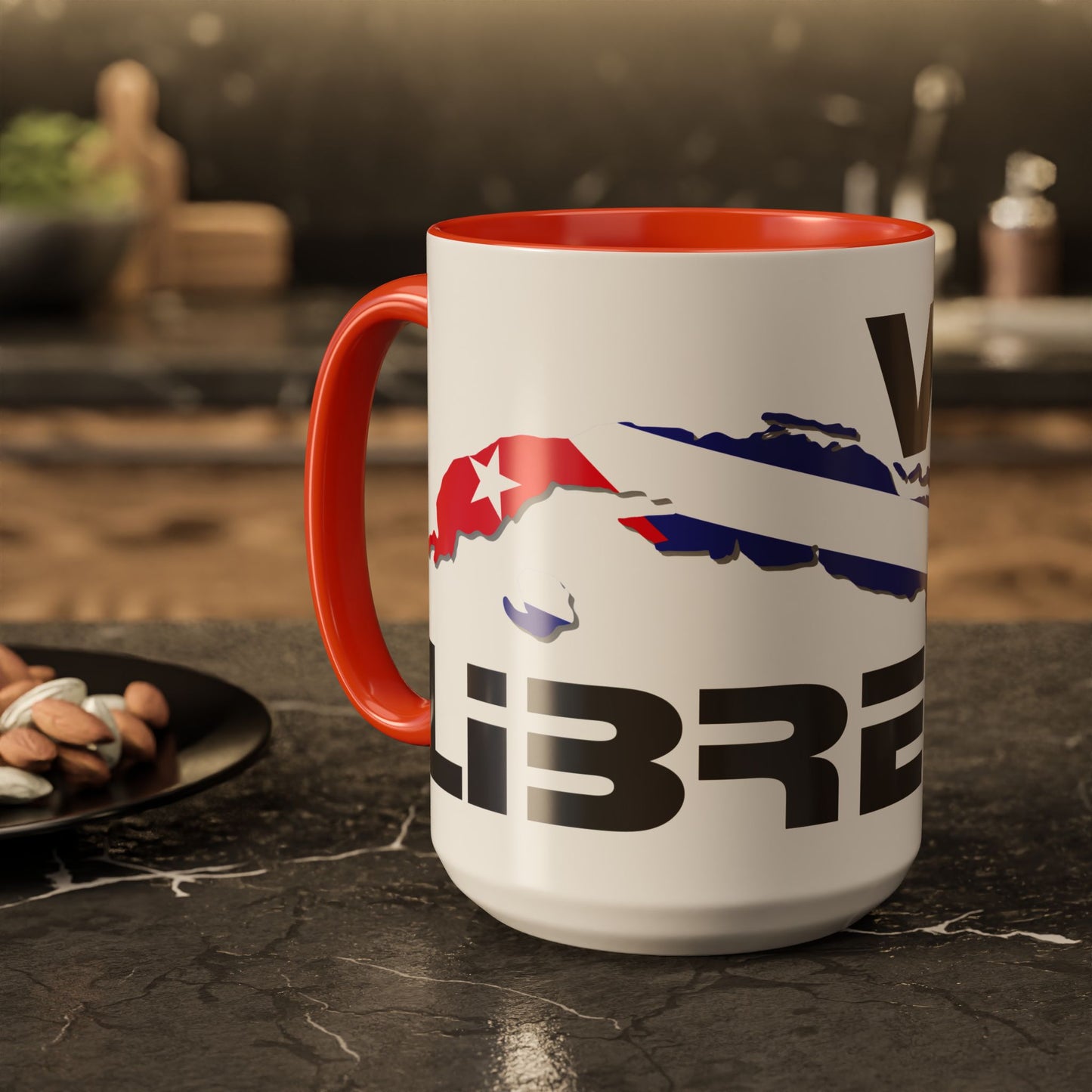 Viva Cuba Libre Patriótica Taza