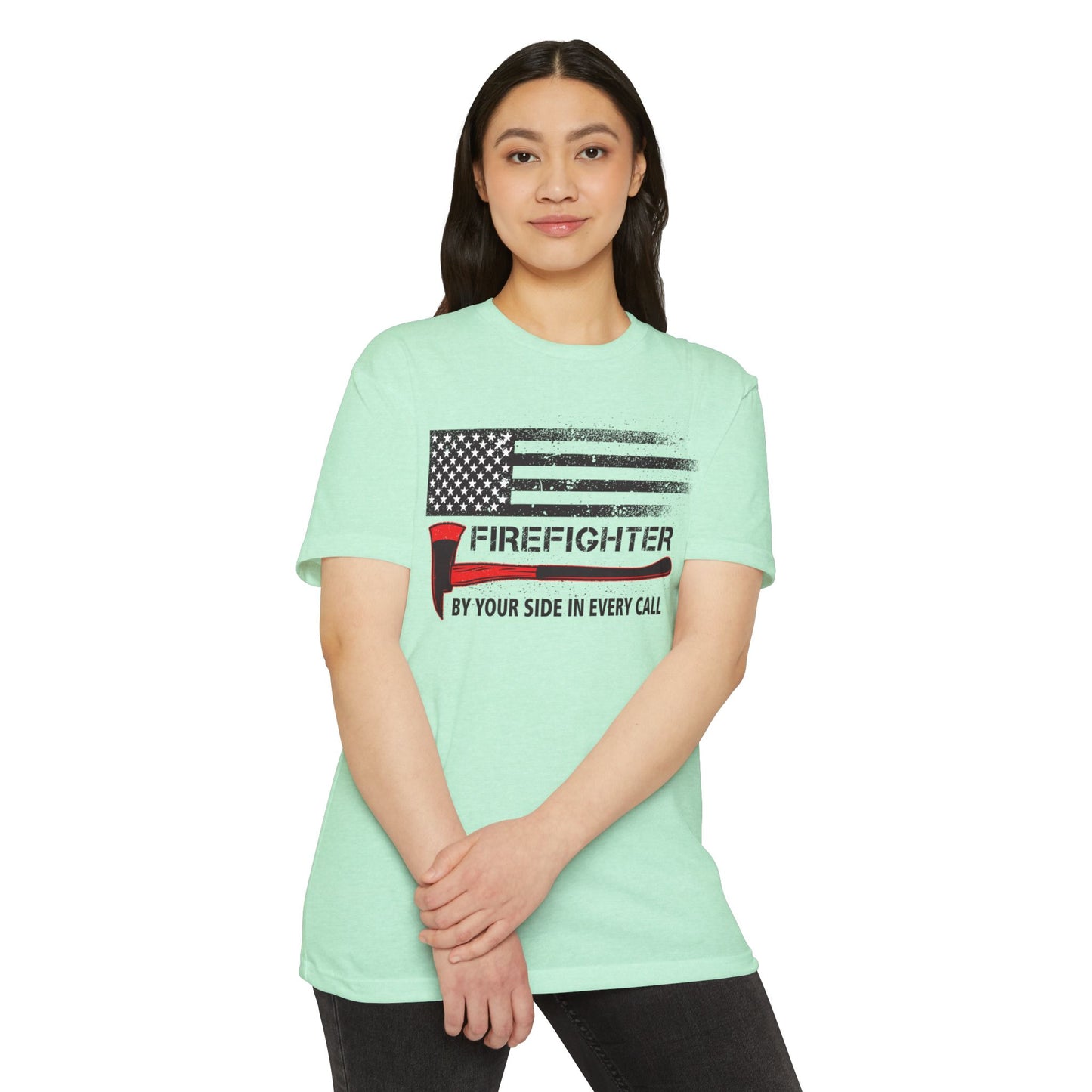 Firefighter Pride T-Shirt – By Your Side in Every Call