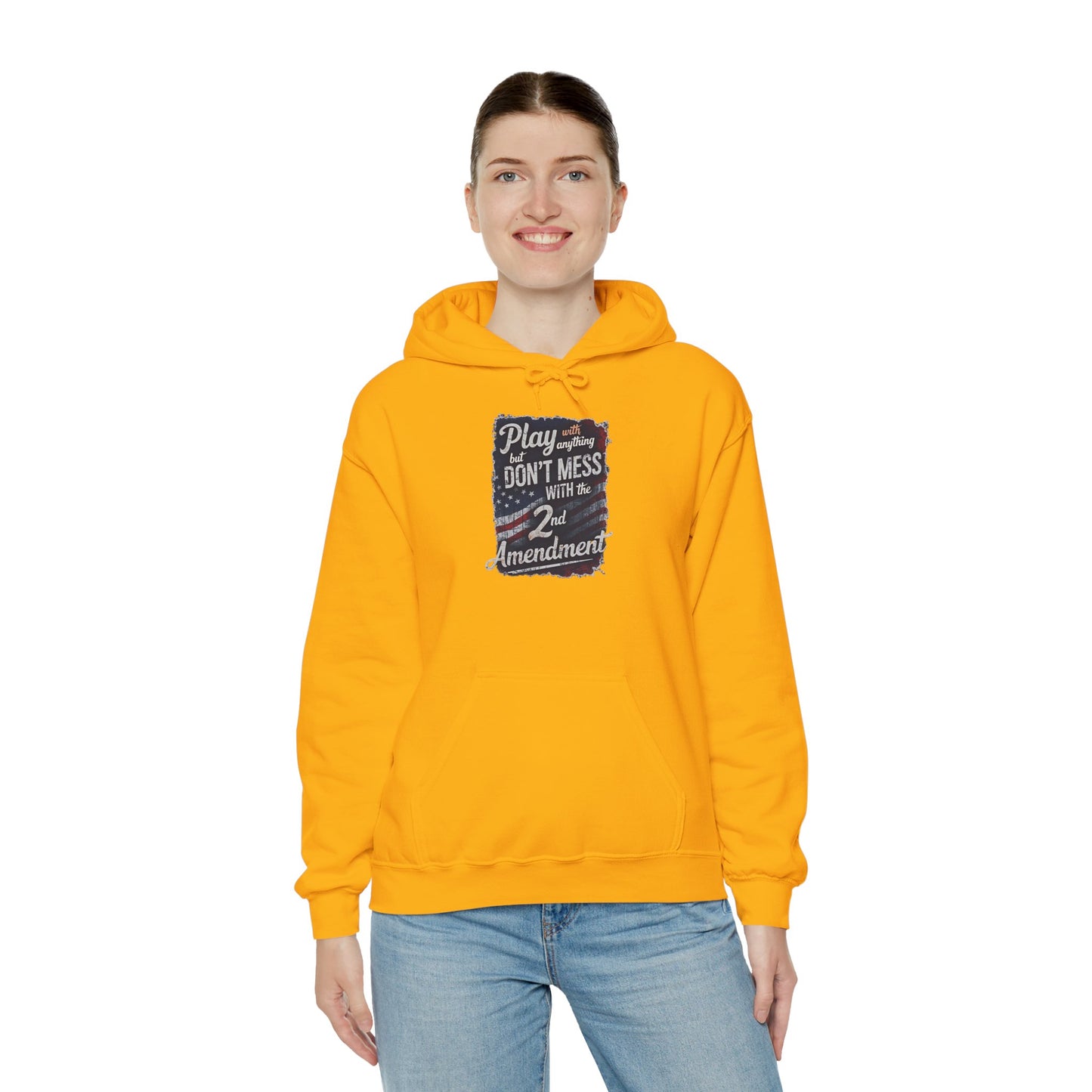 Don't Mess with the 2nd Amendment Patriotic Hoodie