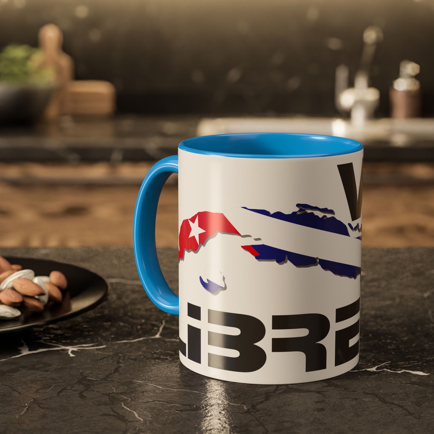 Viva Cuba Libre Patriótica Taza