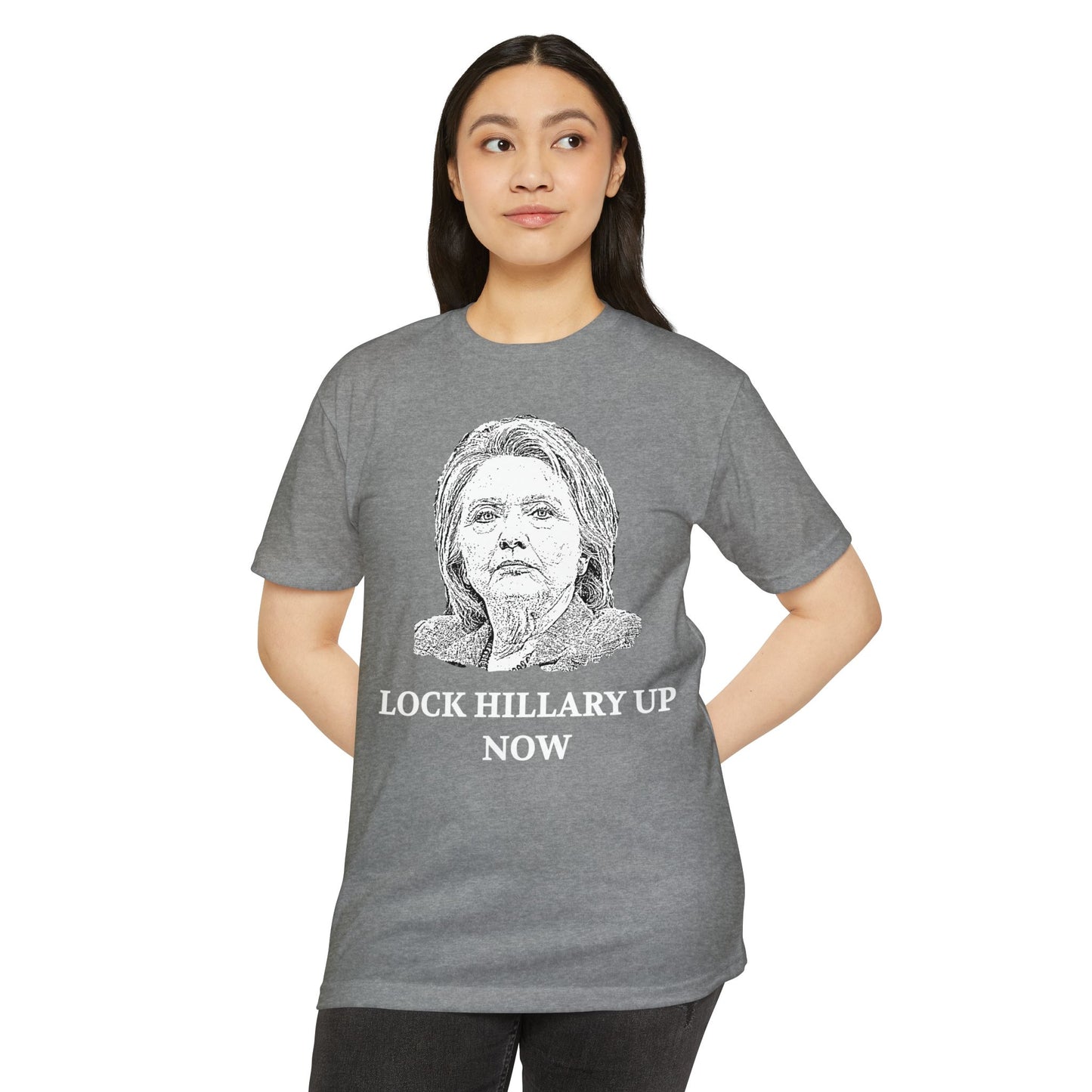 Lock Hillary Up Now Patriotic T-Shirt