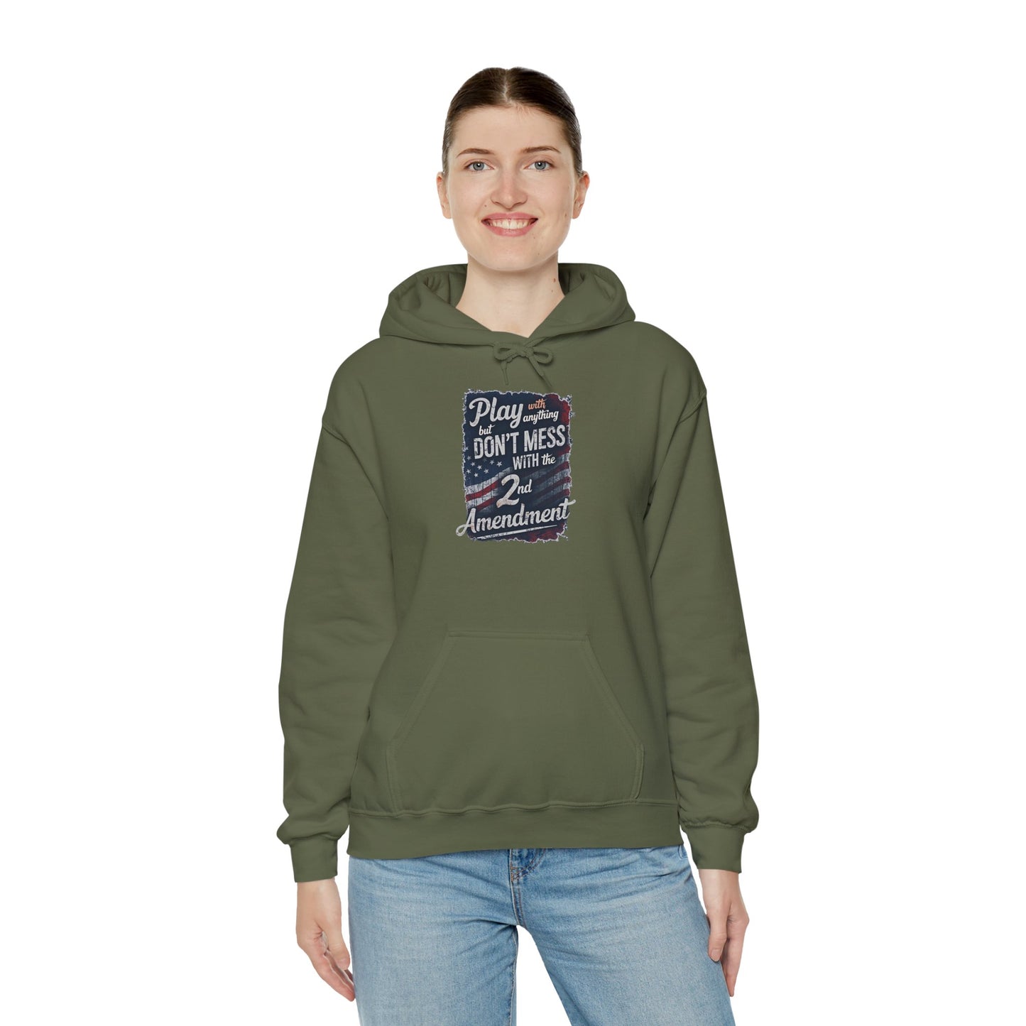 Don't Mess with the 2nd Amendment Patriotic Hoodie