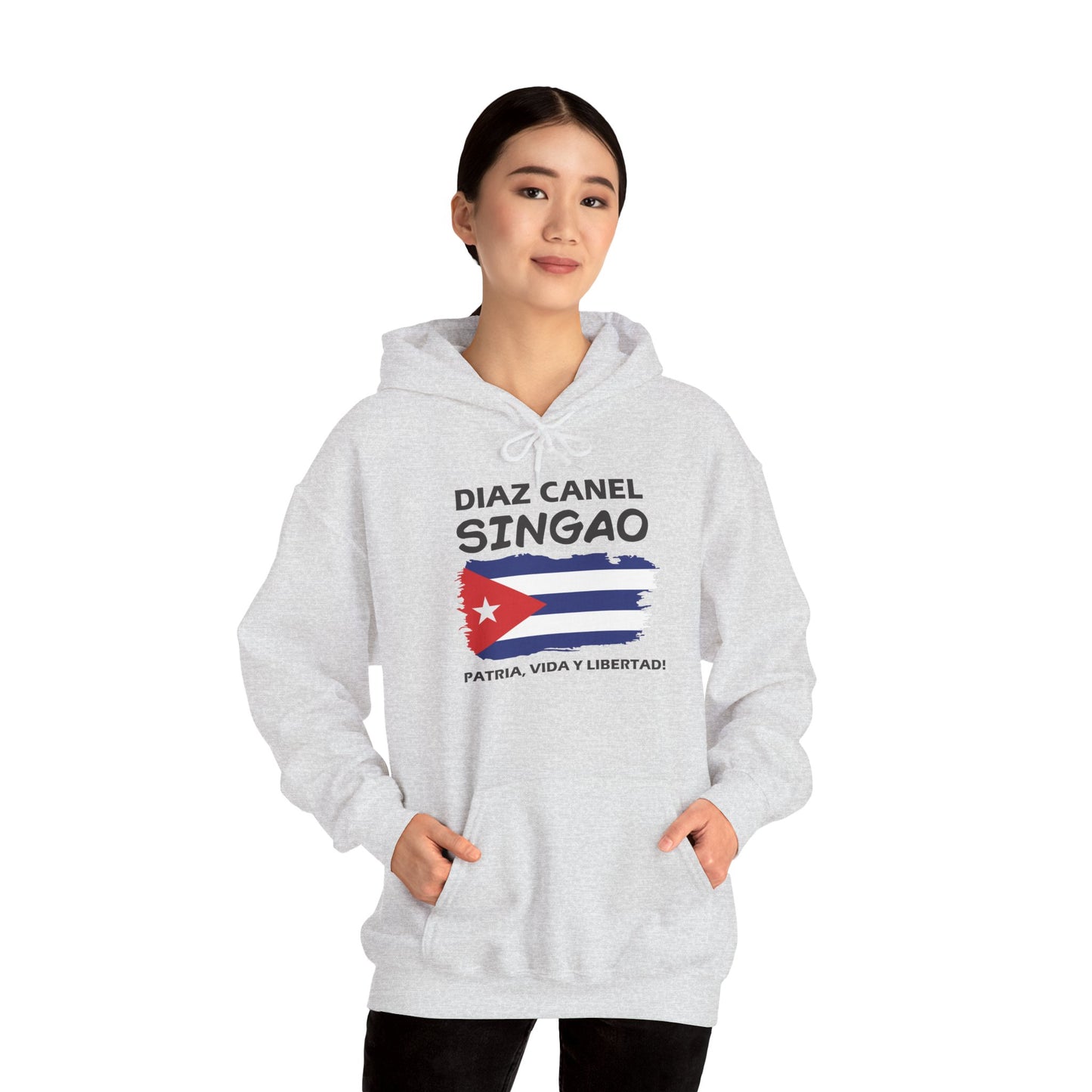 Díaz Canel Singao Patriótico Hoodie