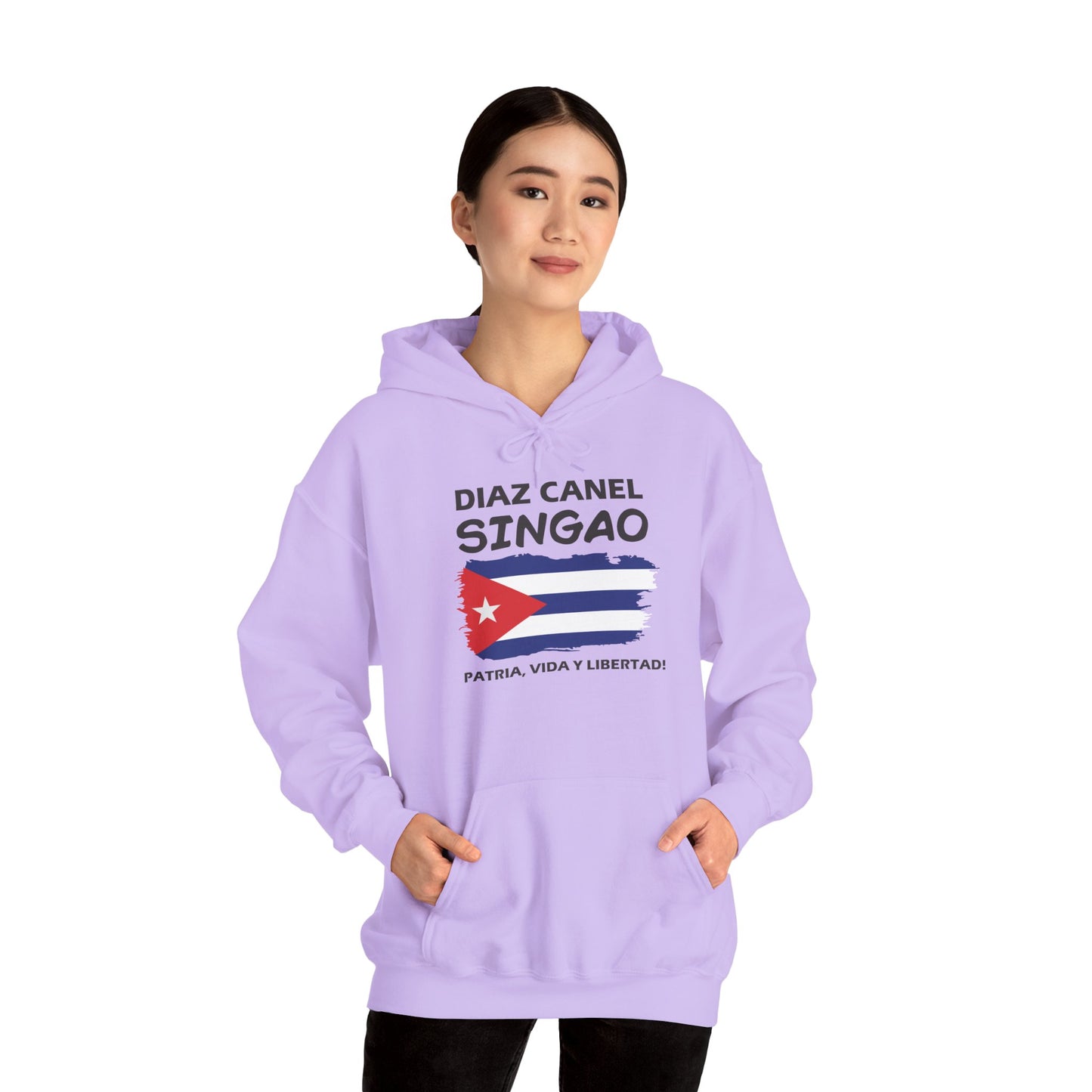 Díaz Canel Singao Patriótico Hoodie