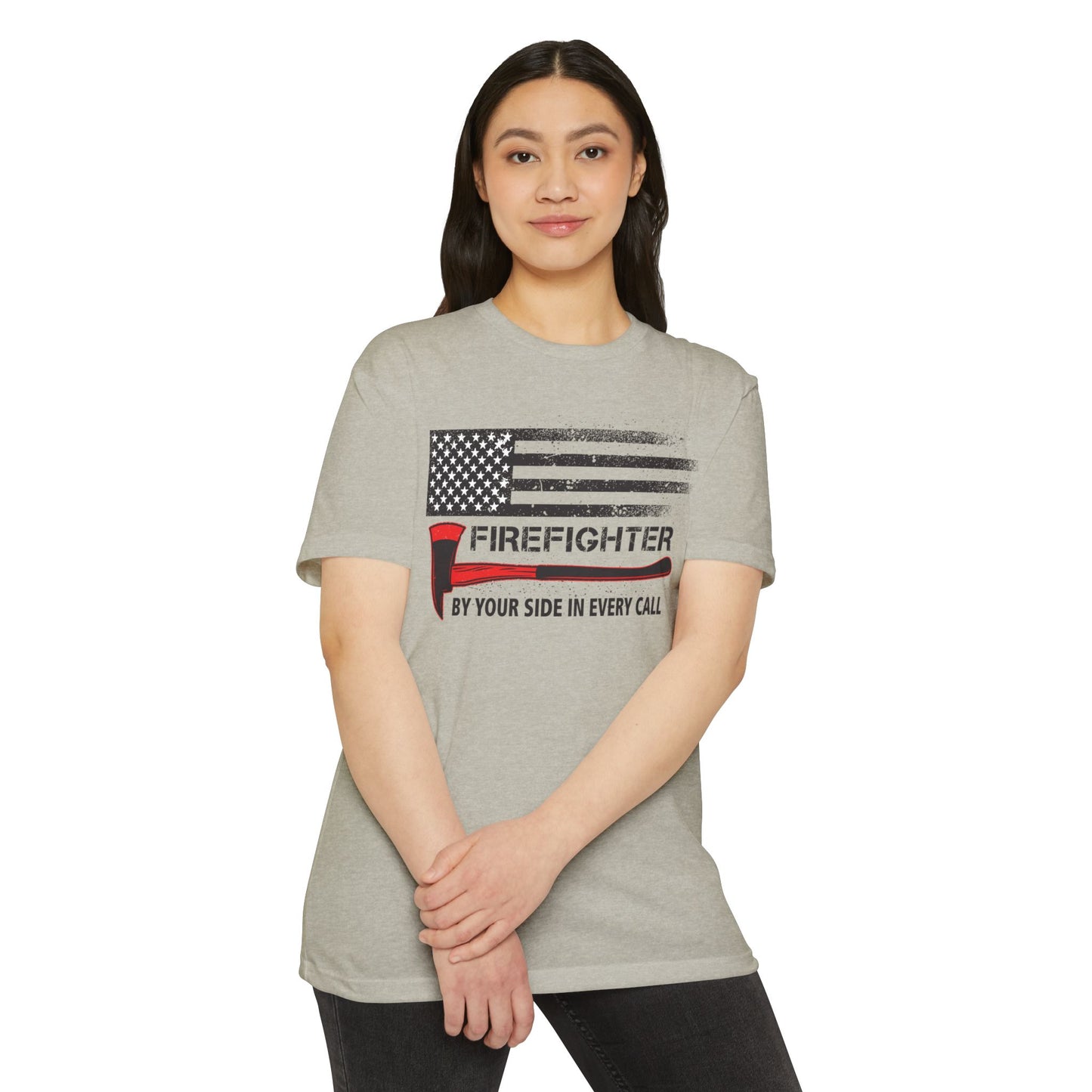 Firefighter Pride T-Shirt – By Your Side in Every Call