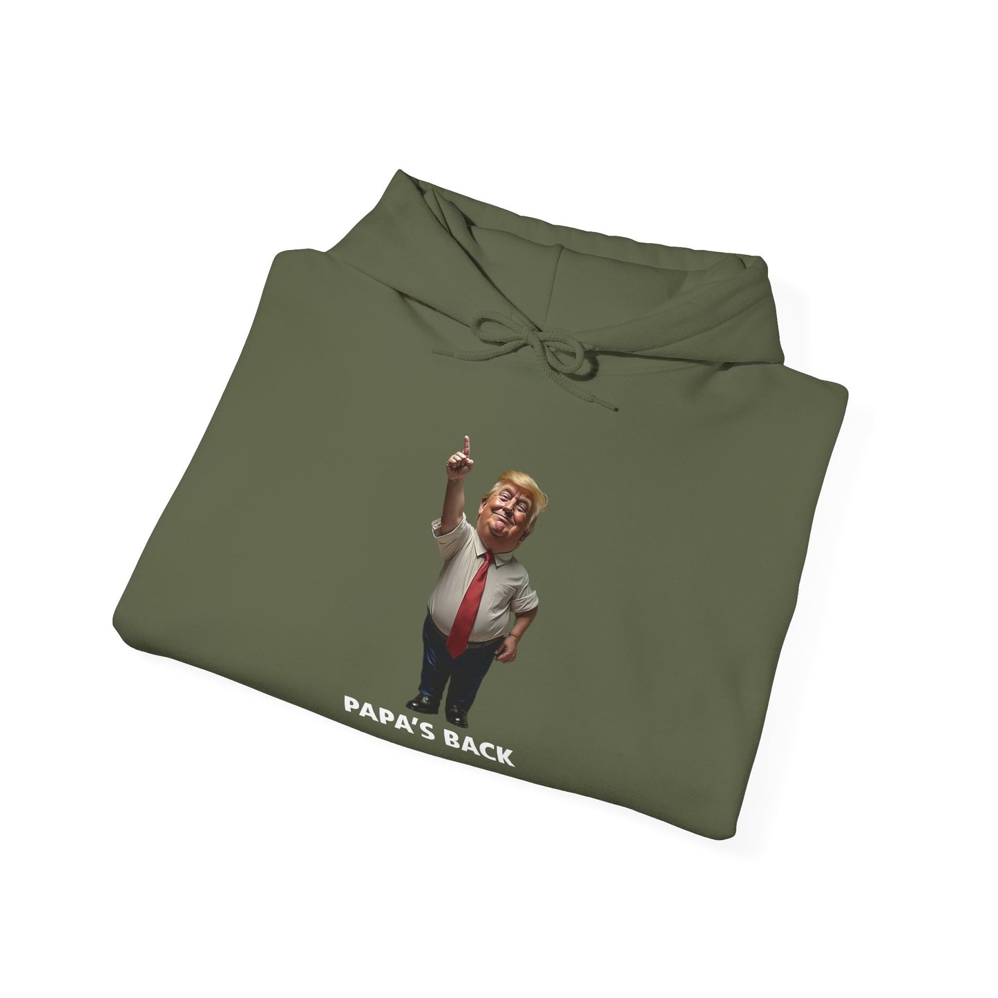 Papa's Back Patriotic Hoodie