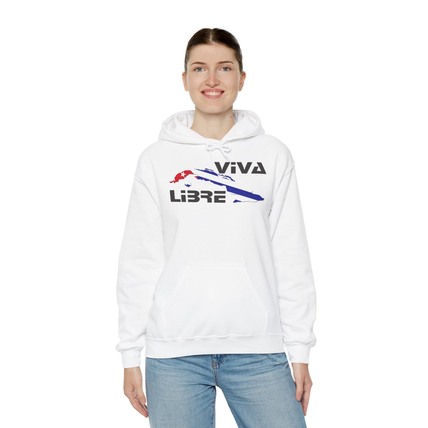 Viva Cuba Libre Patriótico Hoodie