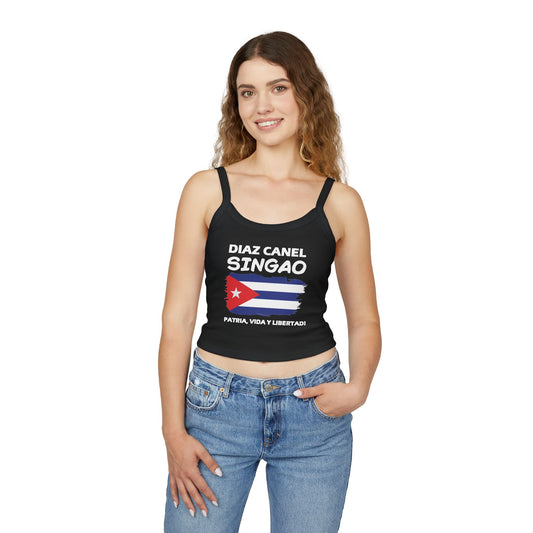 Díaz-Canel Singao Patriótico Tank Top