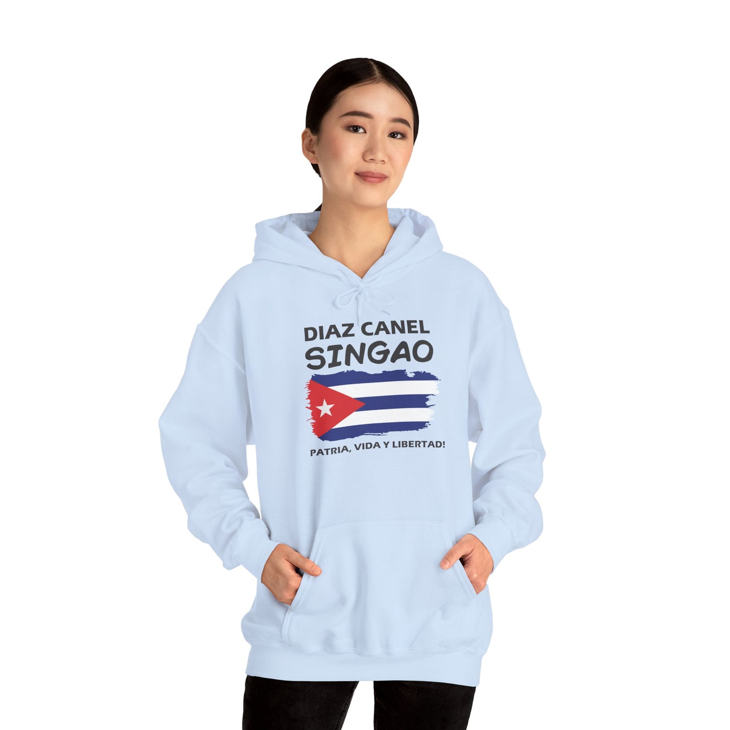 Díaz Canel Singao Patriótico Hoodie