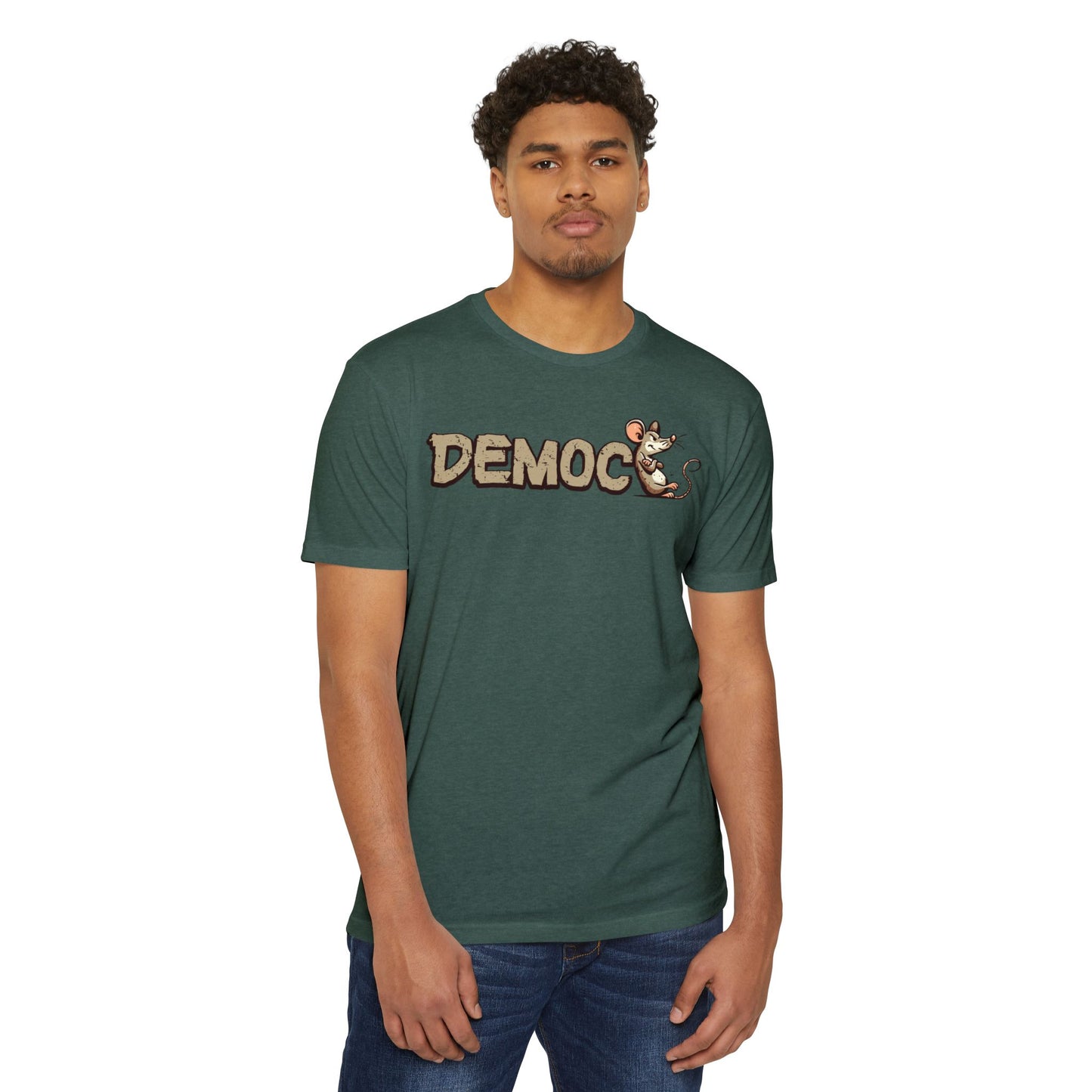 Democ-Rat Funny Political T-Shirt