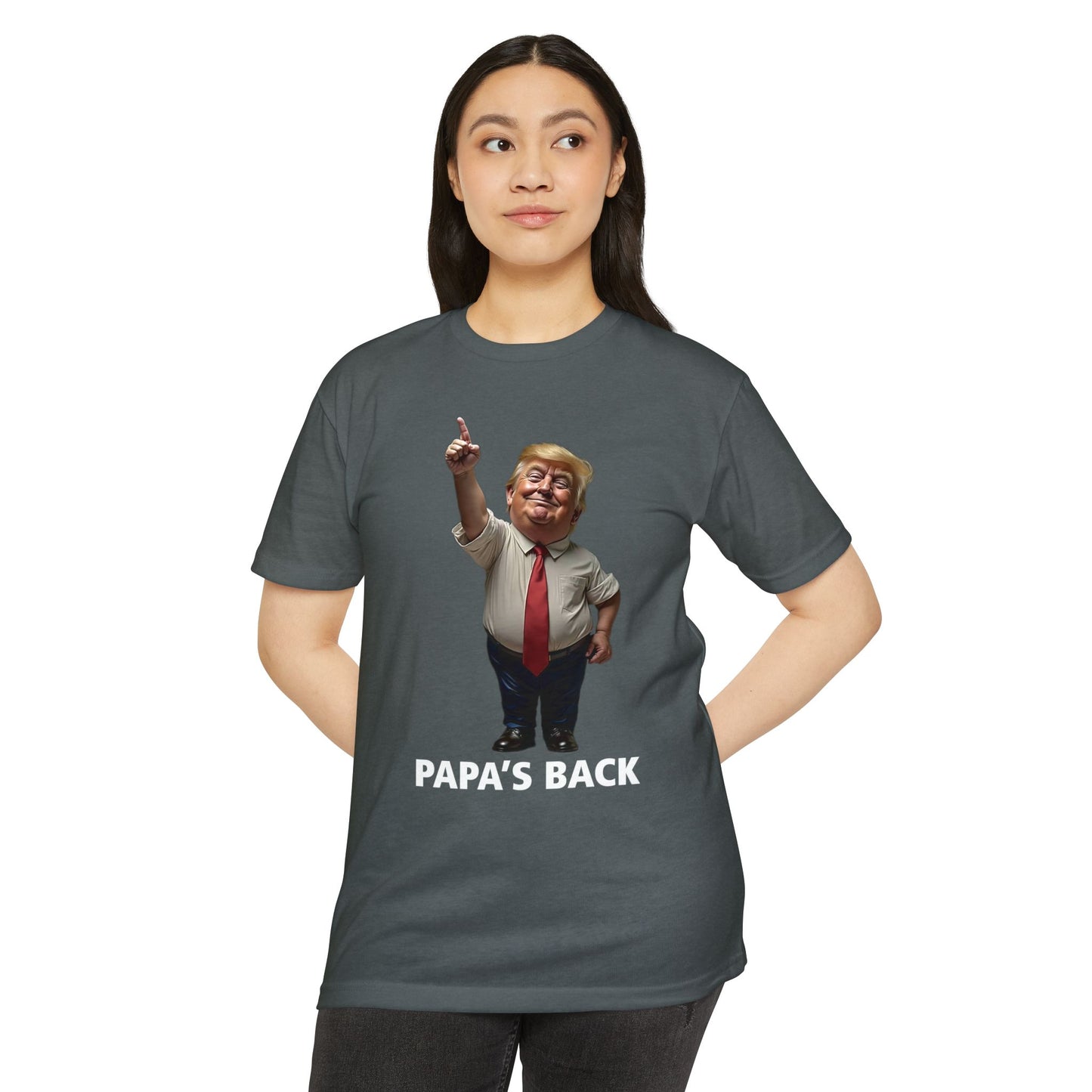 Papa's Back Patriotic T-Shirt
