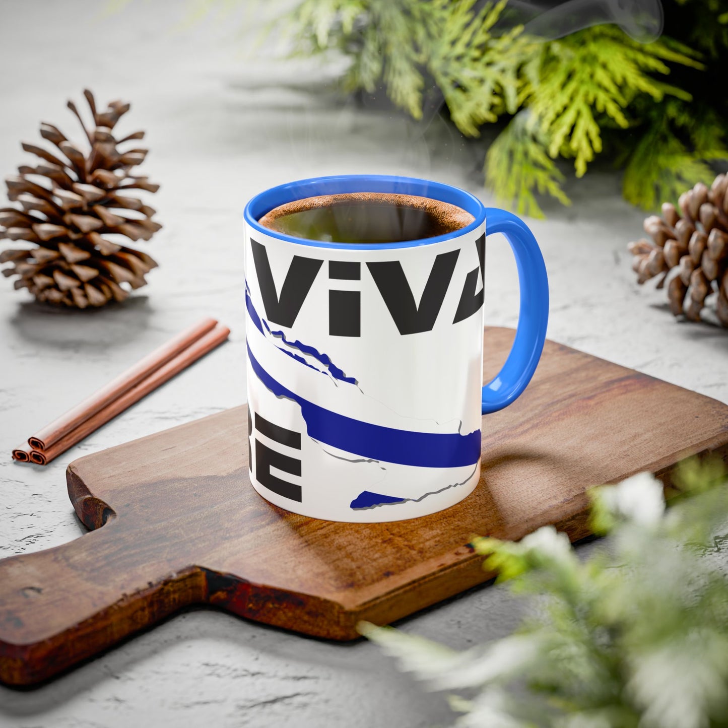 Viva Cuba Libre Patriótica Taza