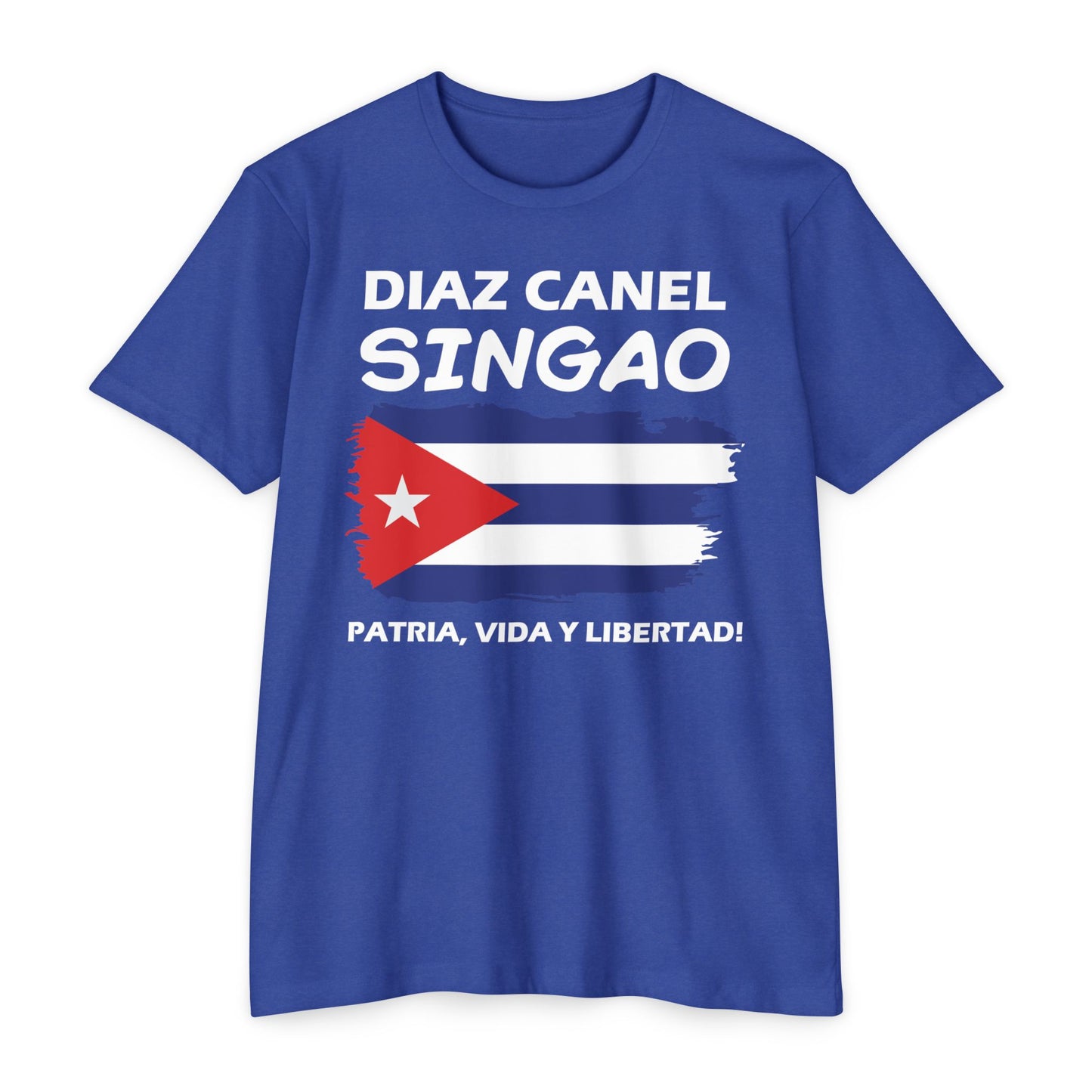 Díaz-Canel Singao Patriótica Camiseta